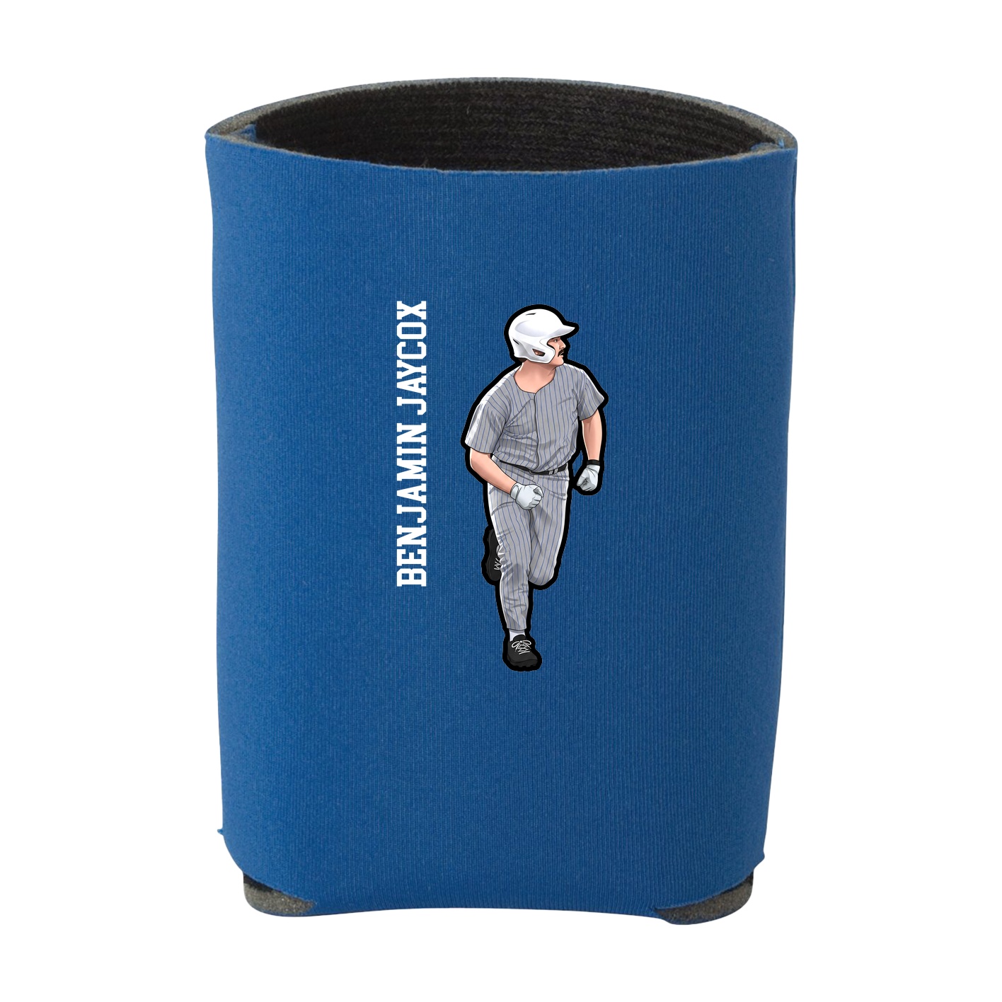 Can Holder — Name Vertical in Royal
