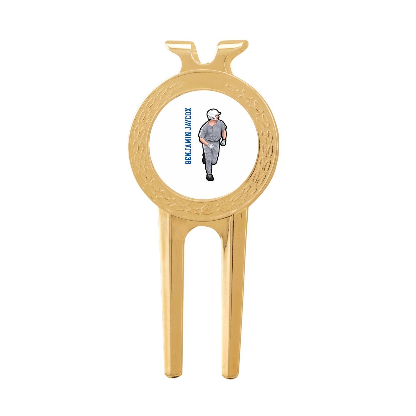 Divot Tool with Ball Marker — Name Vertical in Classic