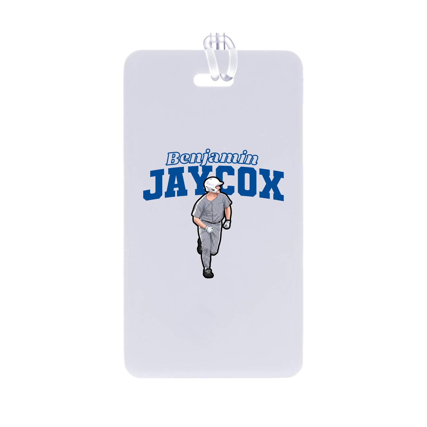Bag Tag — Name Arch in Classic