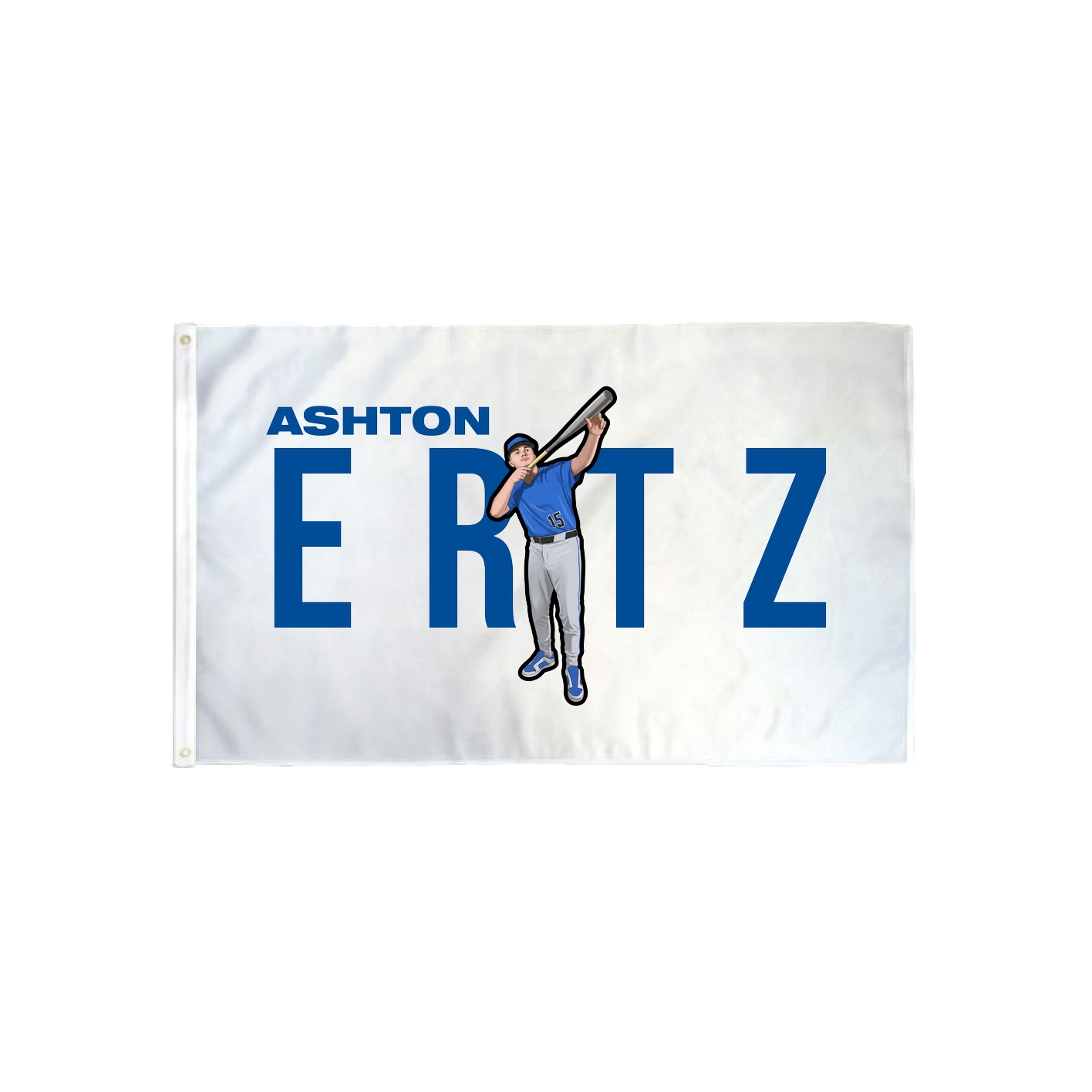3x5 Flag — Player Name in Classic