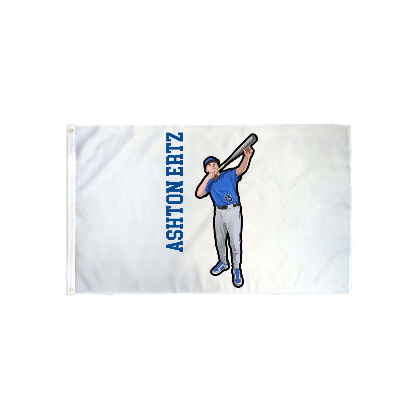 3x5 Flag — Name Vertical in Classic