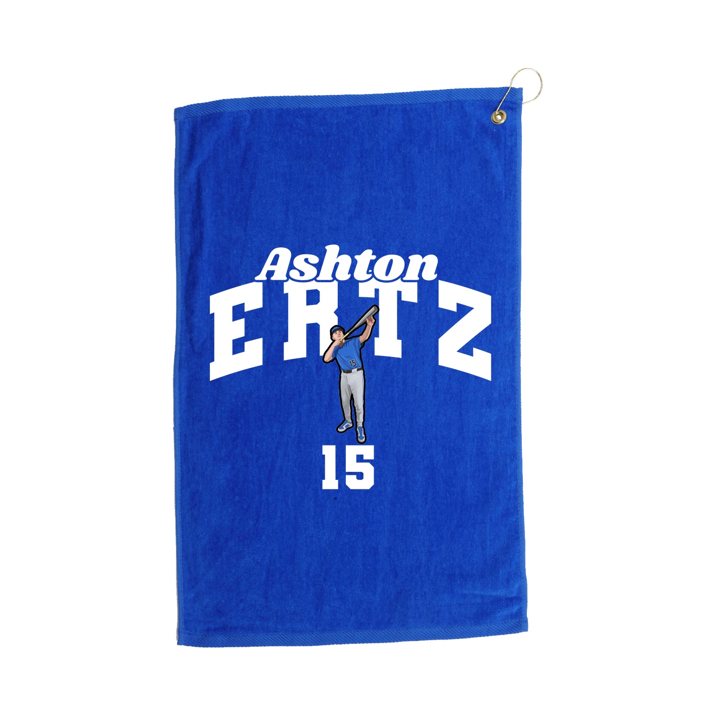 Golf Towel — Signature Arch in Royal