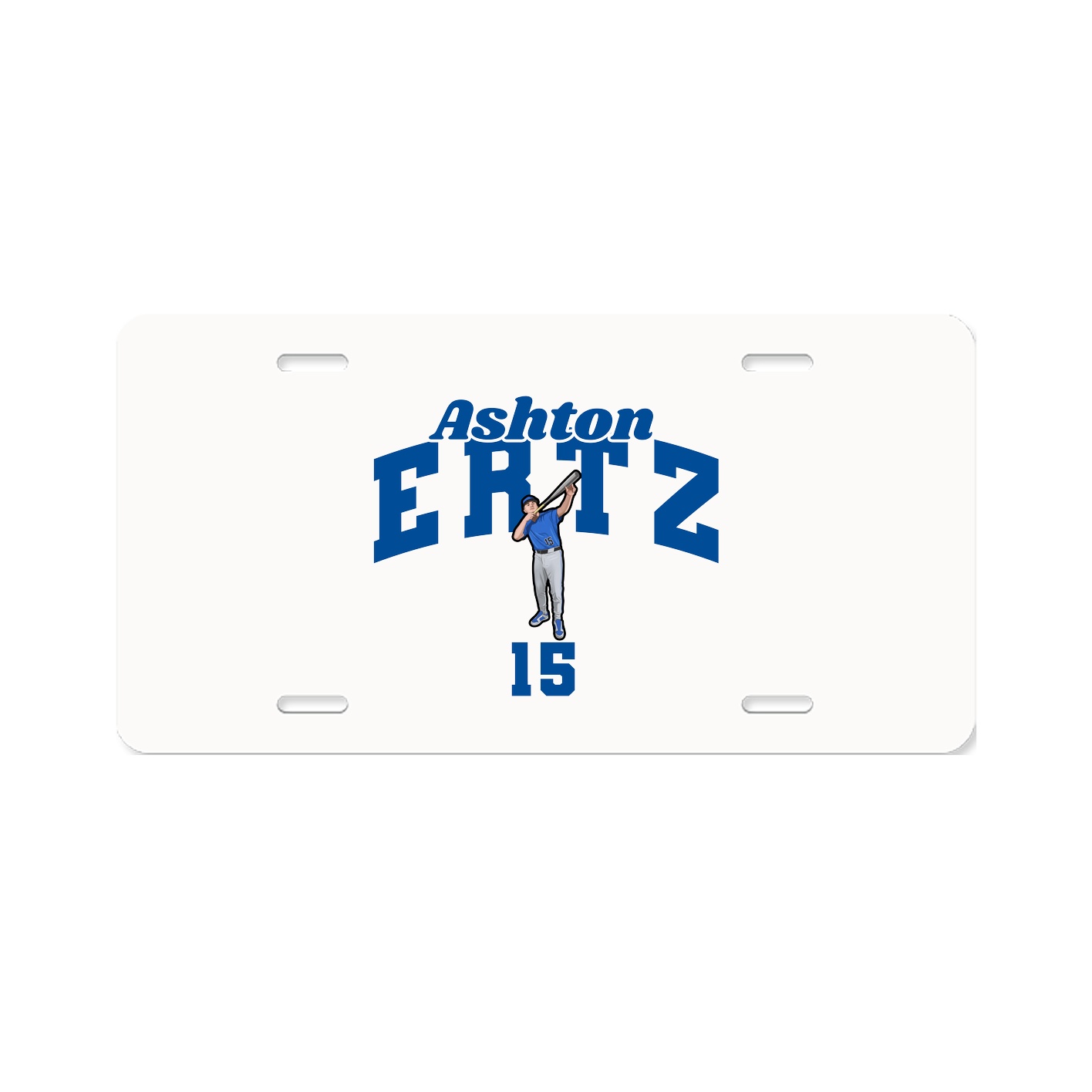License Plate — Signature Arch in Classic