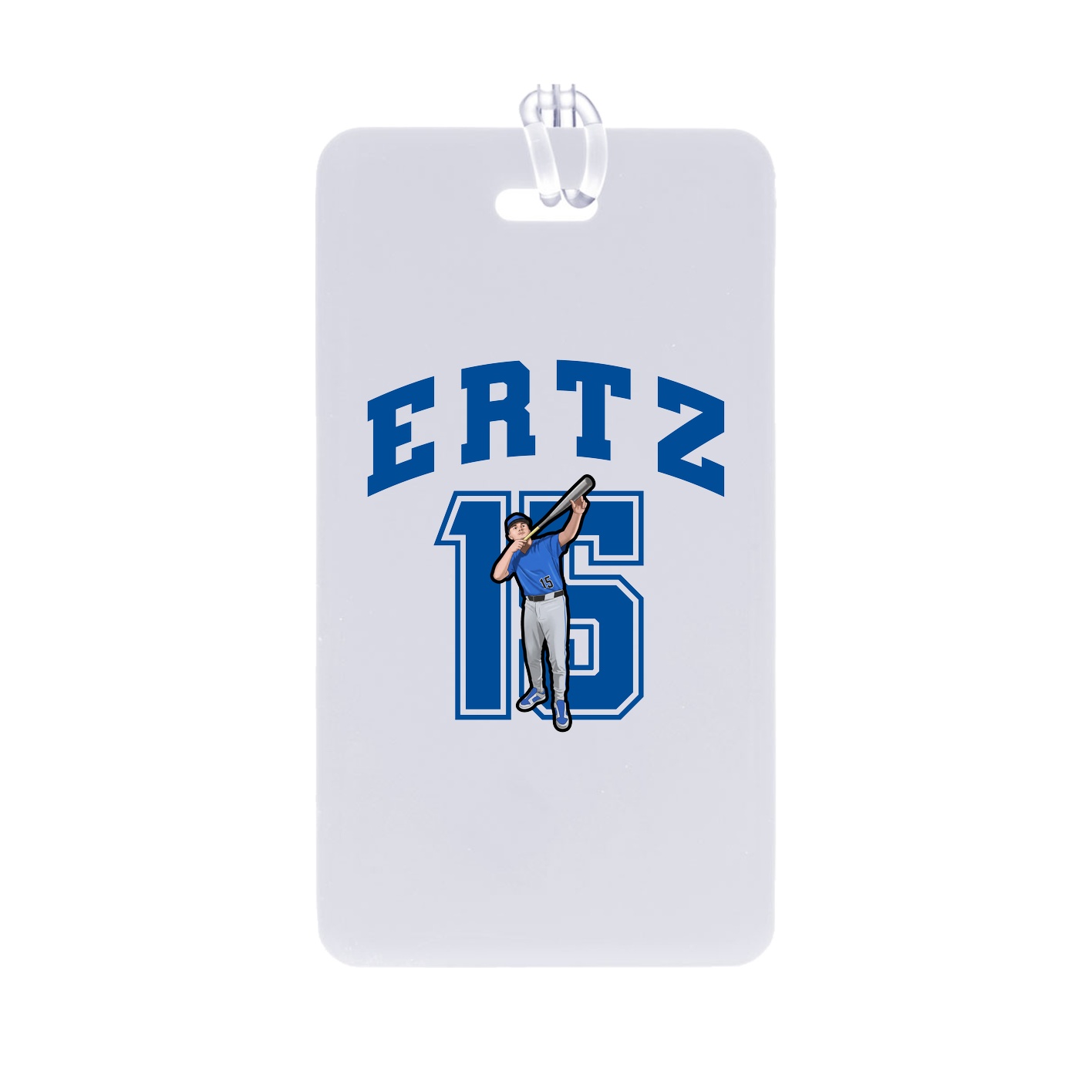Bag Tag — Number in Classic