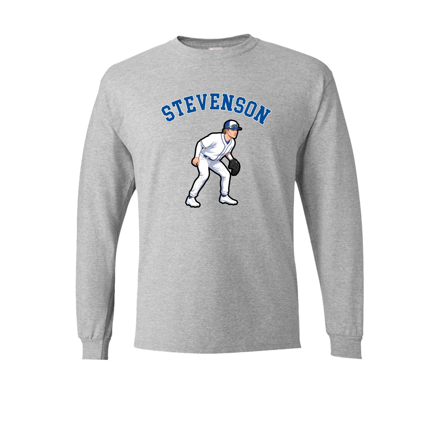 Long Sleeve Tee — Shirsey Arch in Grey