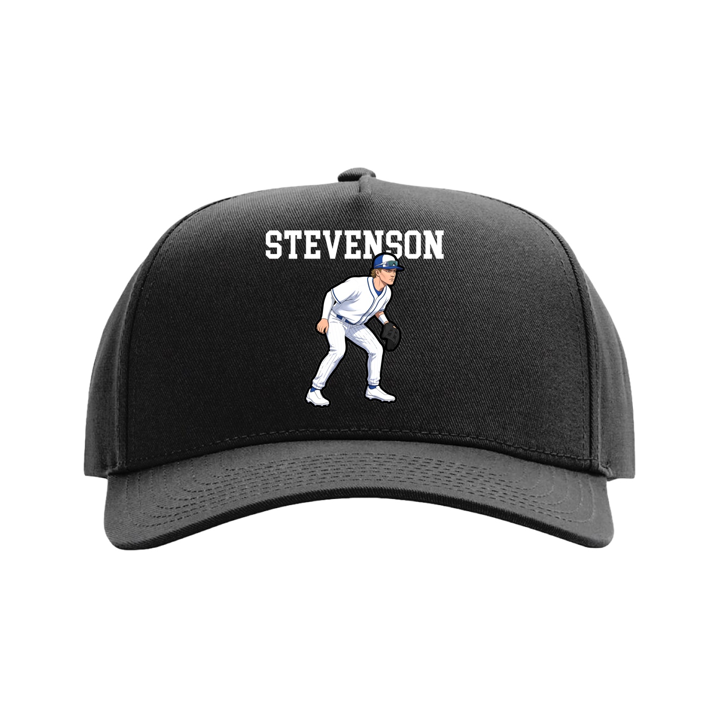 Full Fabric Five-Panel Champ Cap