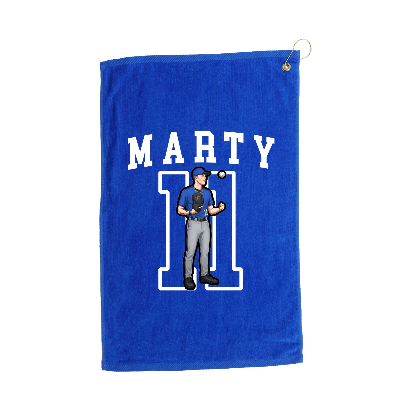 Golf Towel — Shirsey in Royal