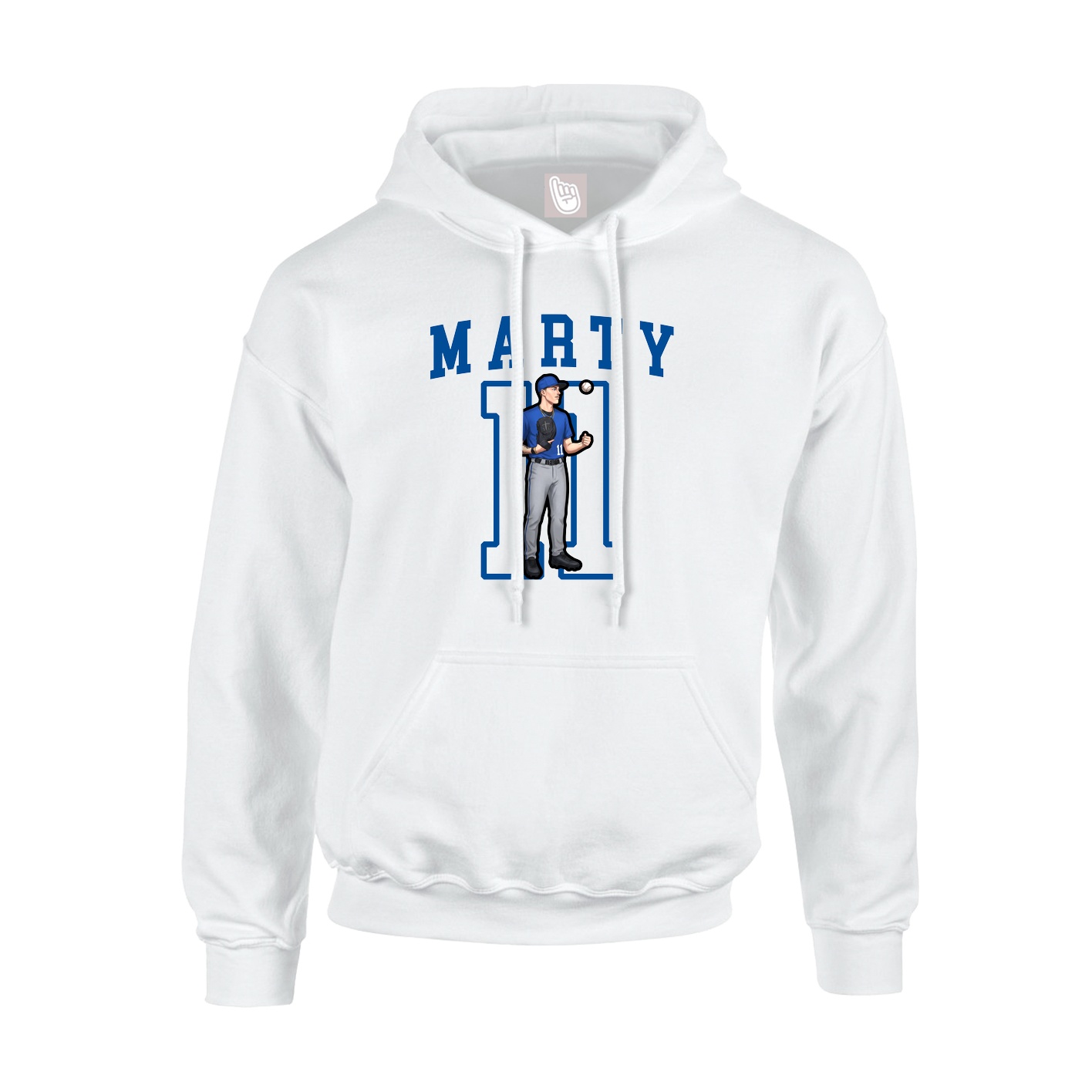 Youth Hoodie — Shirsey in White