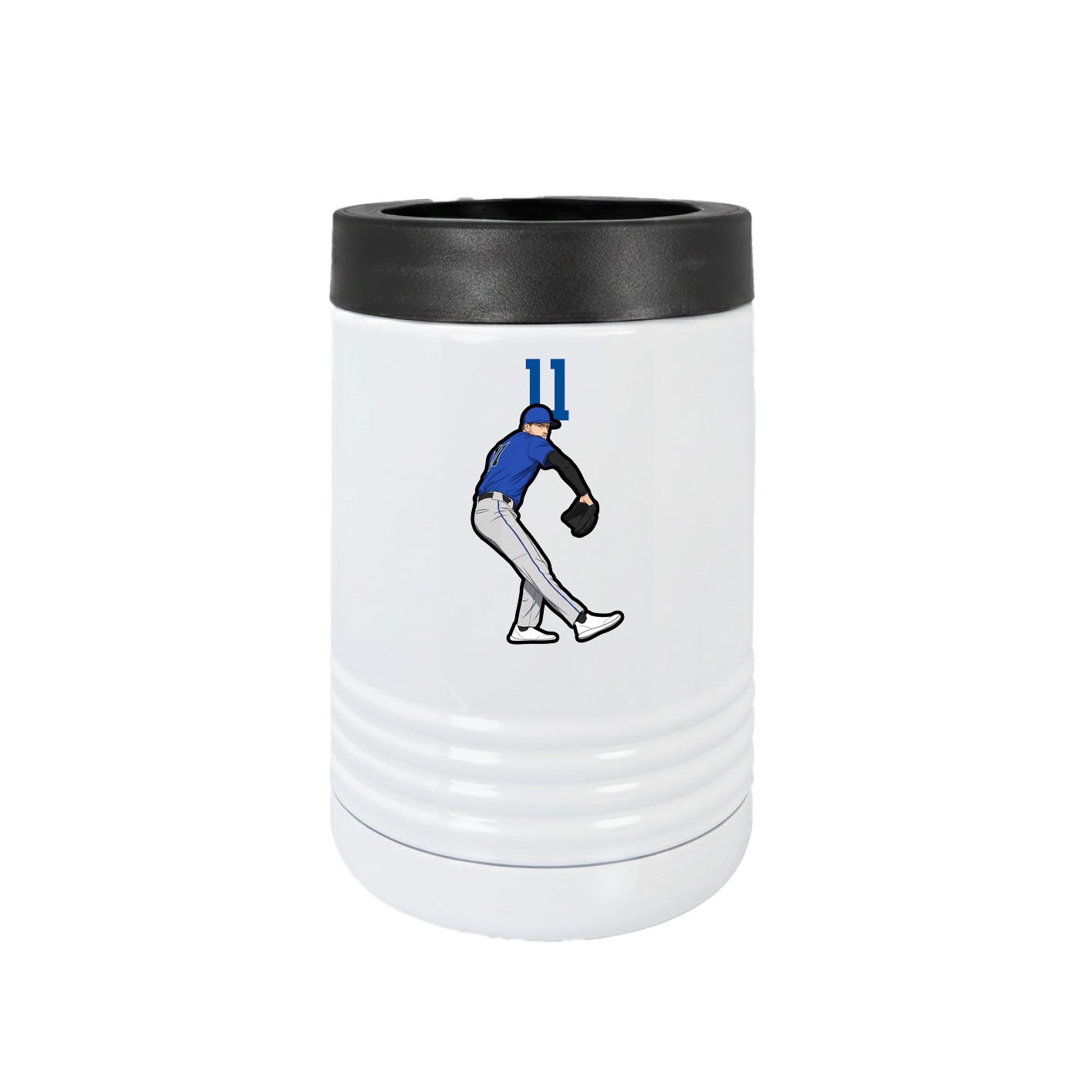 Beverage Holder — Number Top in White