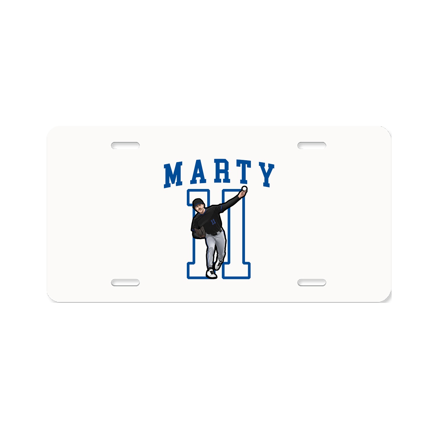 Aluminum License Plate