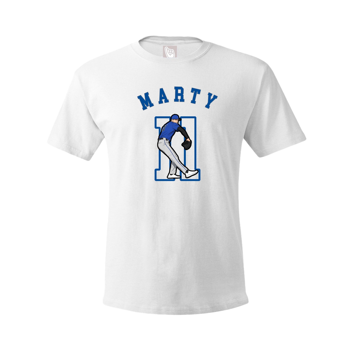 Youth Tee — Shirsey Arch in White