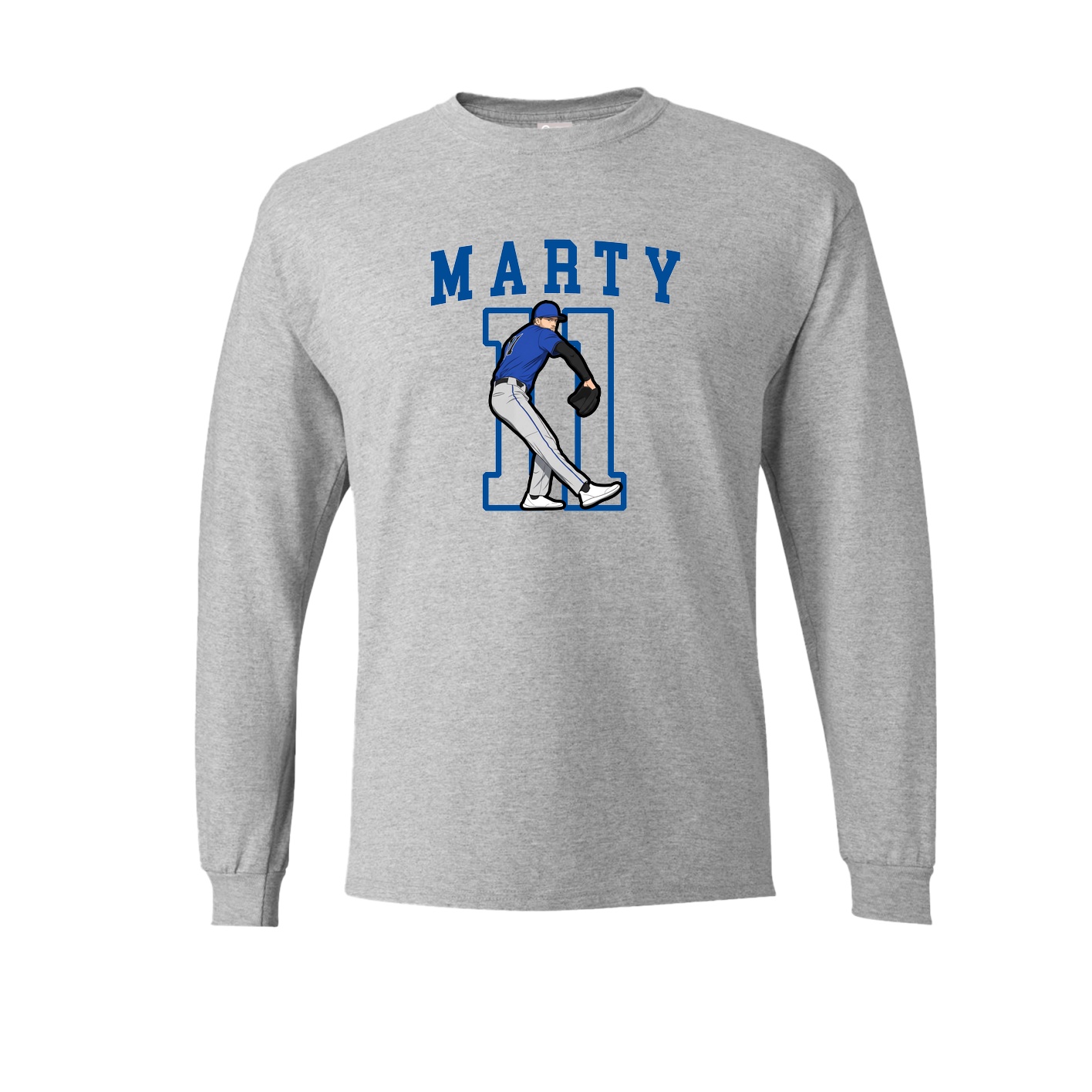 Long Sleeve Tee — Shirsey in Grey
