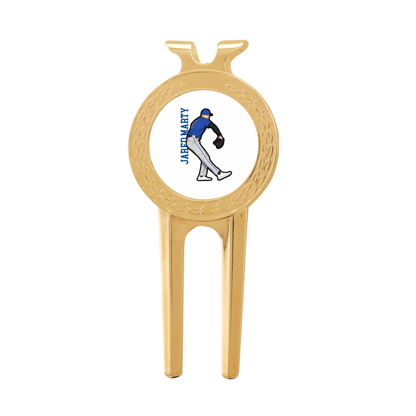 Divot Tool with Ball Marker — Name Vertical in Classic