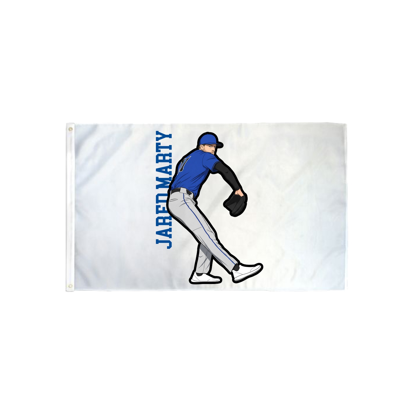 3x5 Flag — Name Vertical in Classic