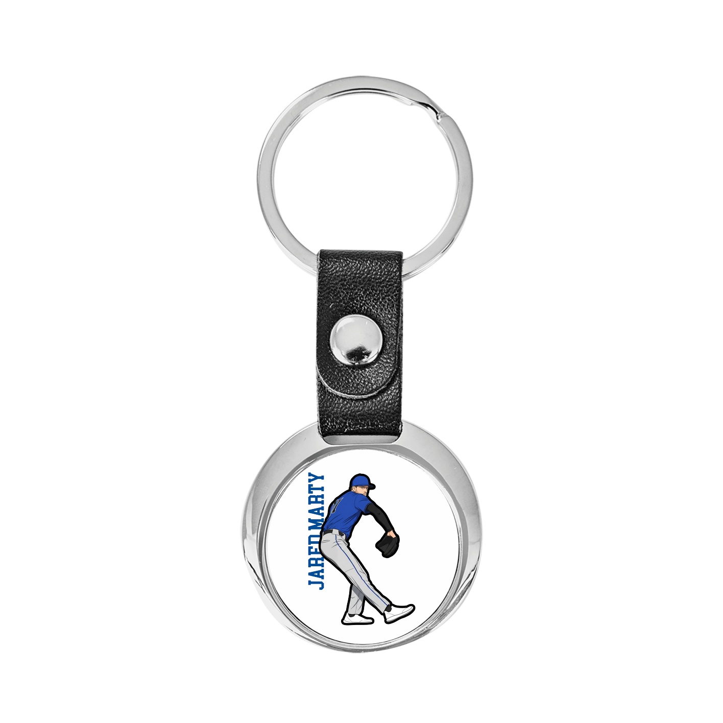 Key Chain — Name Vertical in Classic