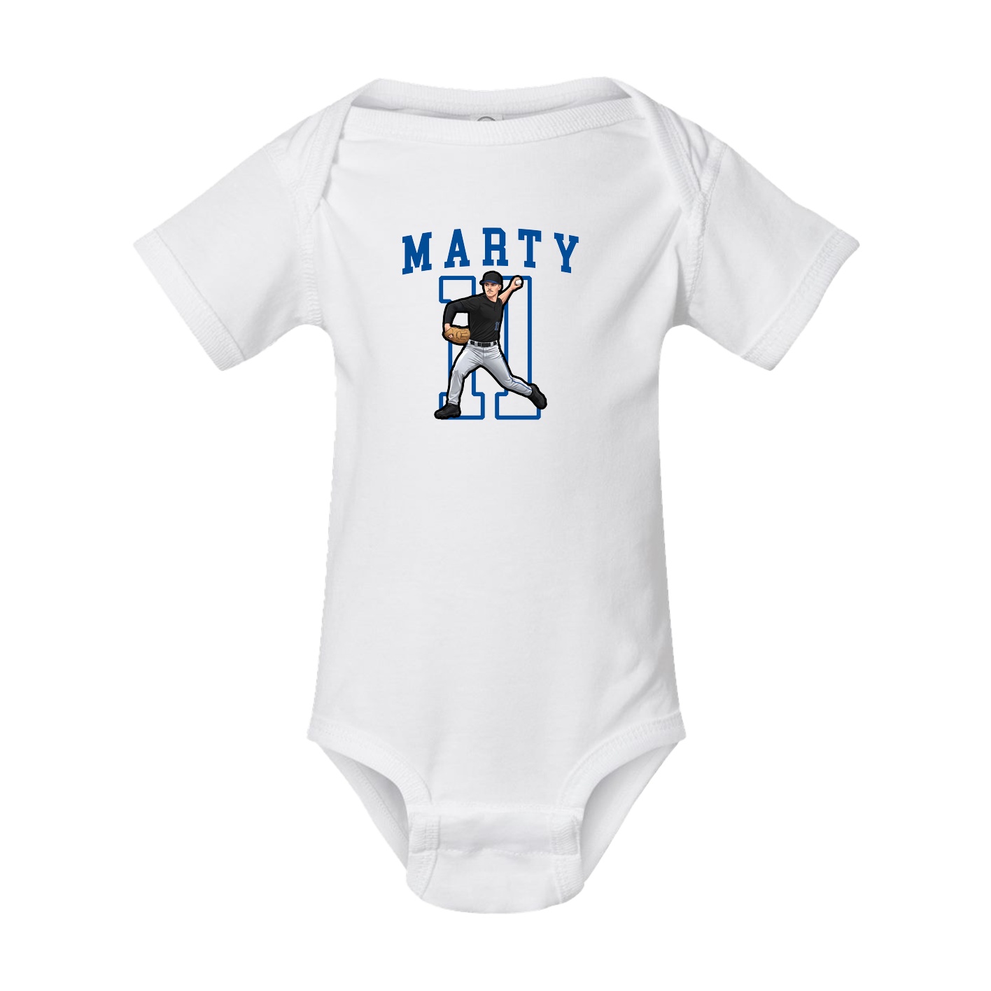 Baby Onesie — Shirsey in White
