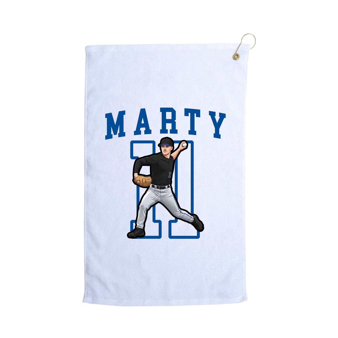 Golf Towel — Shirsey in White