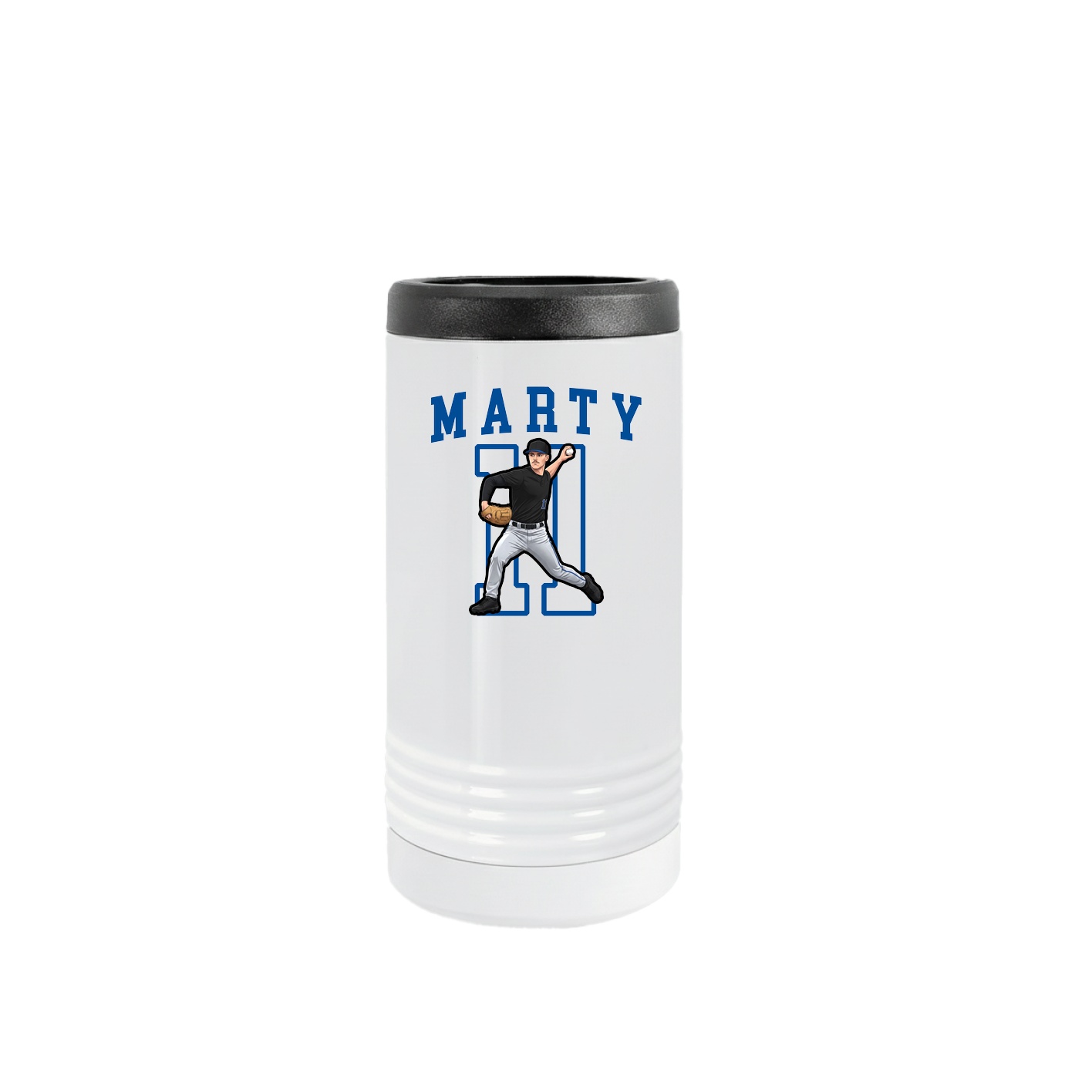 Slim Beverage Holder — Shirsey in White