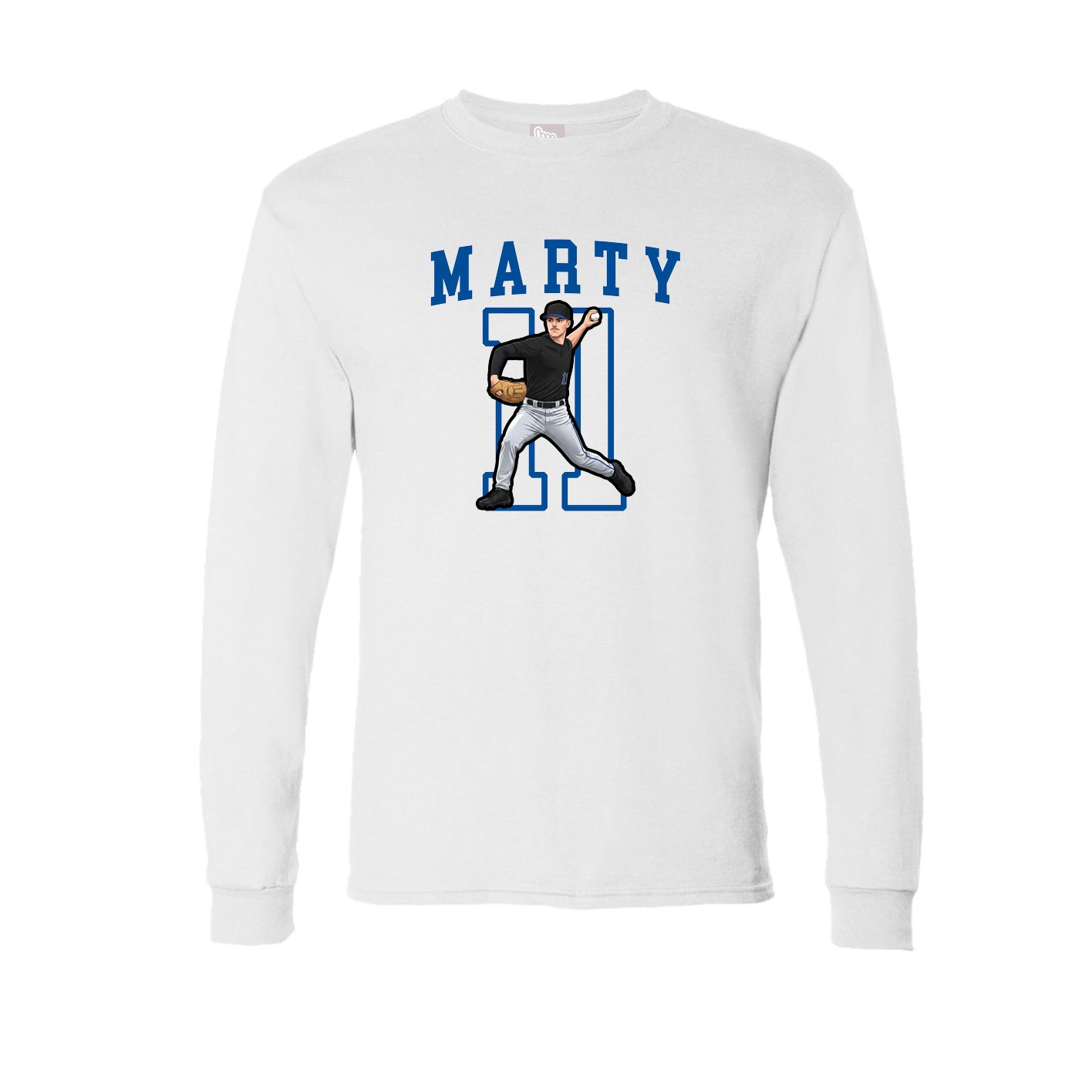 Long Sleeve Tee — Shirsey in White