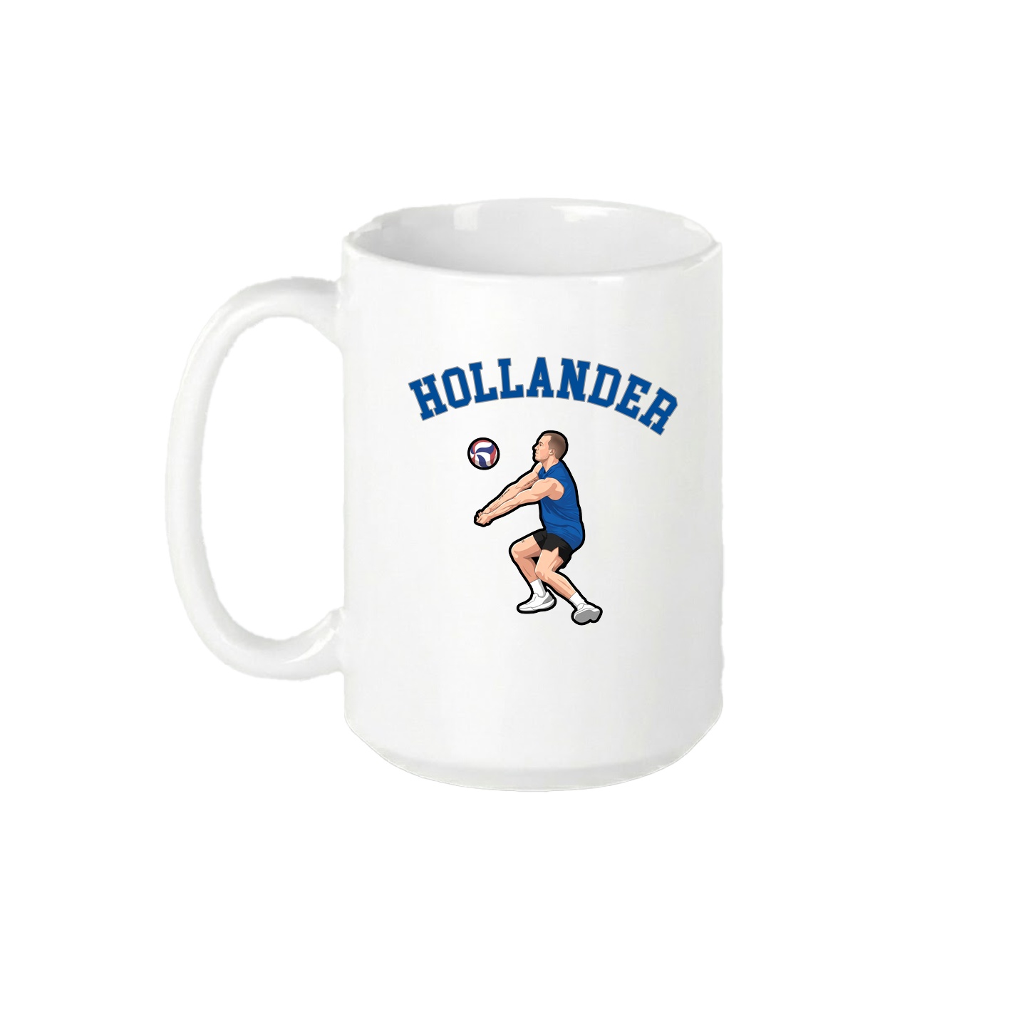 15oz Coffee Mug — Shirsey Arch in White