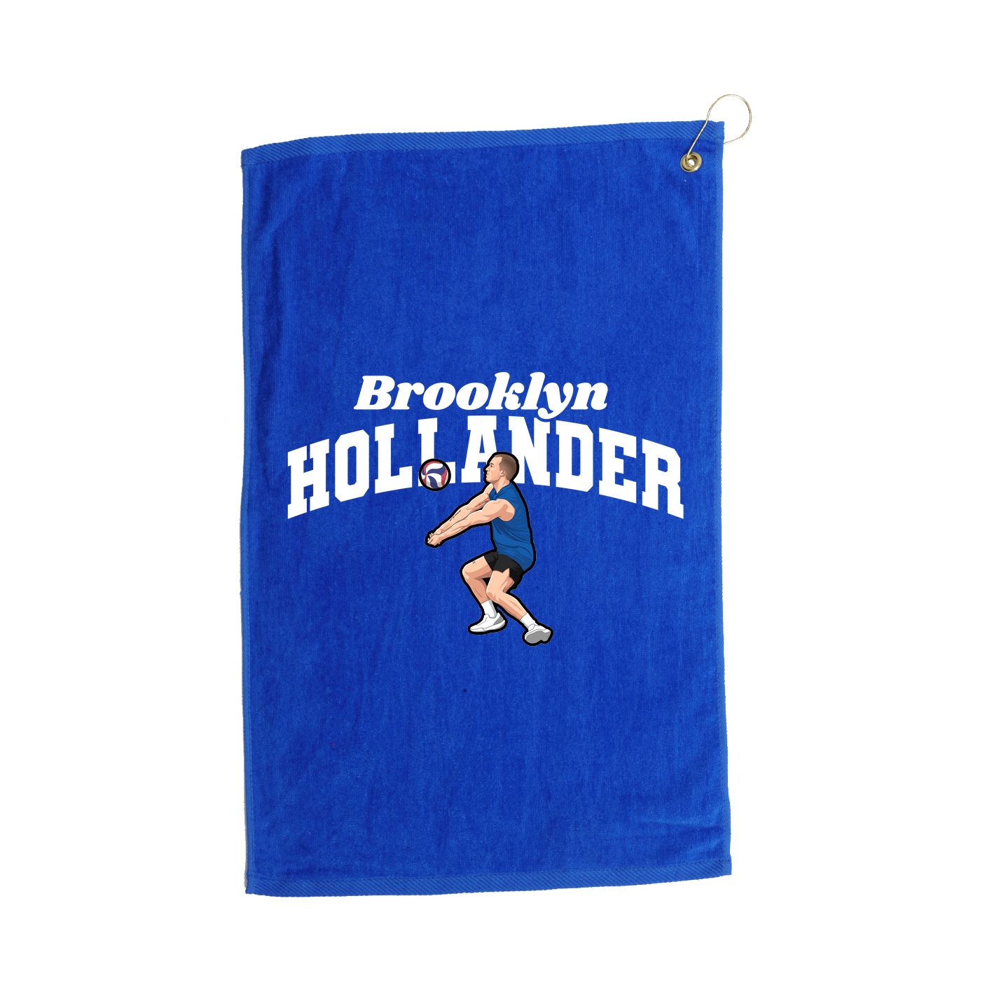Golf Towel — Signature Arch in Royal