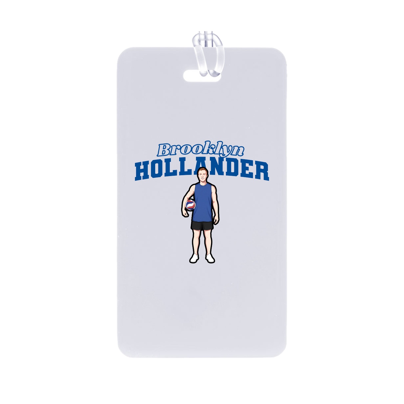 Bag Tag — Name Arch in Classic