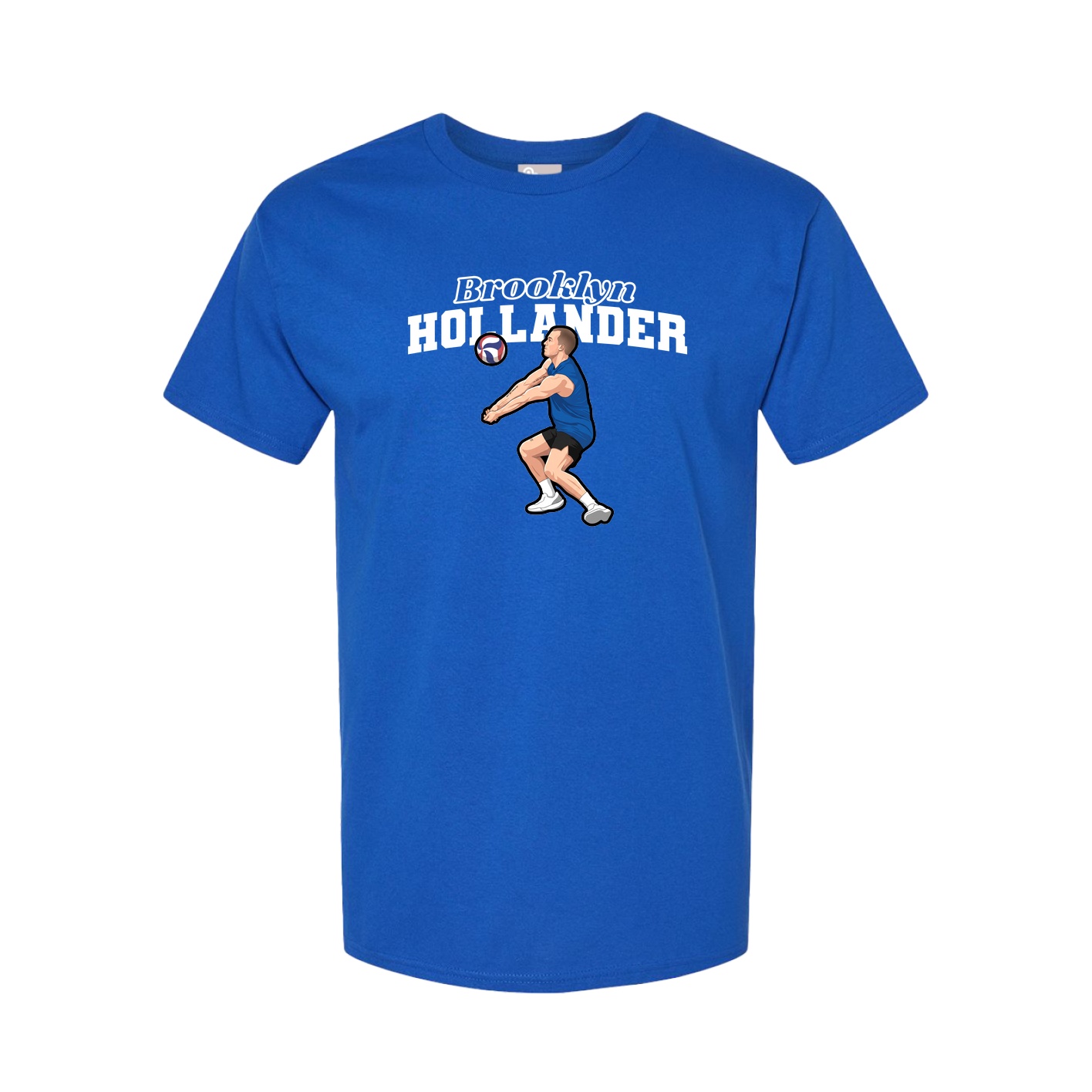 Tee — Name Arch in Royal