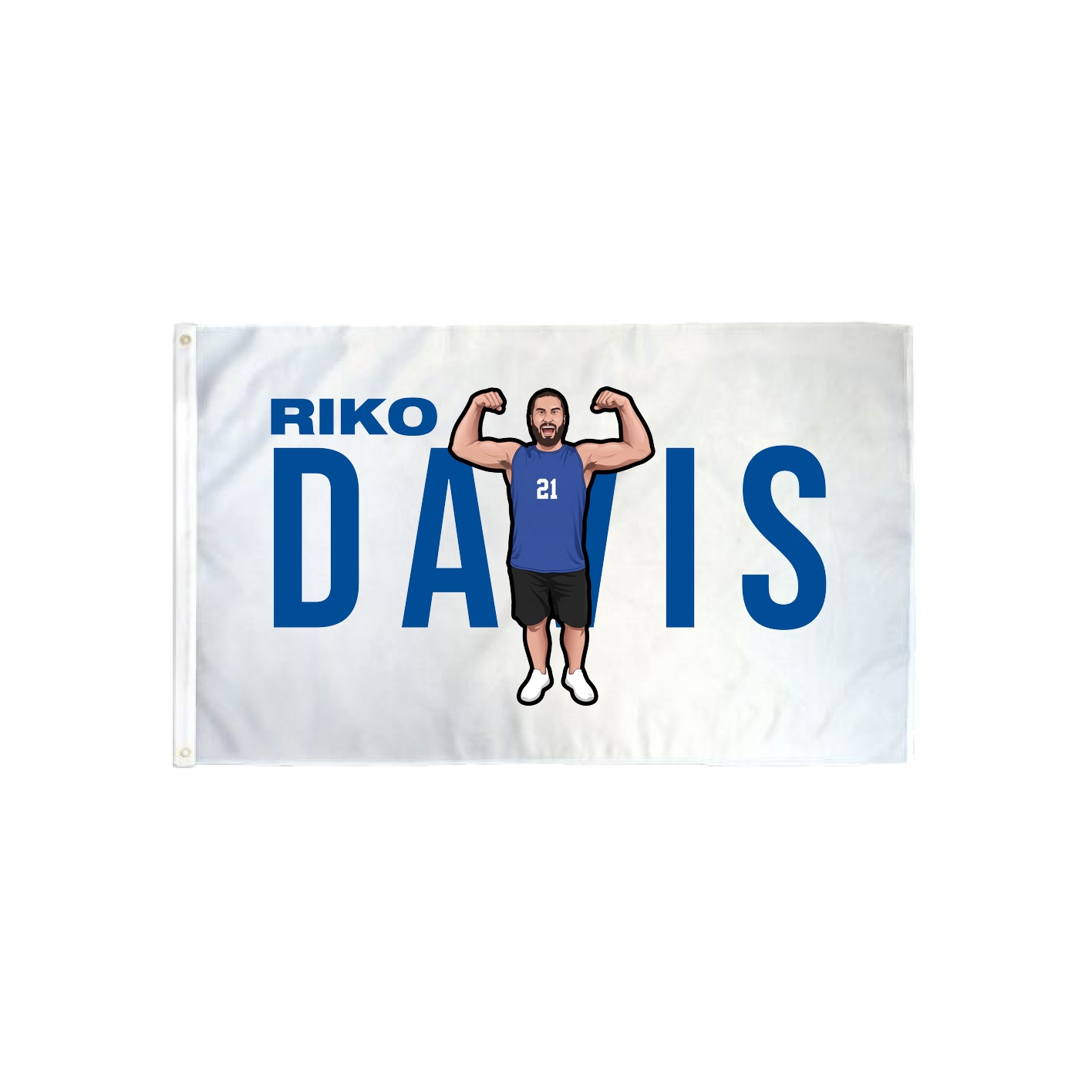 3x5 Flag — Player Name in Classic
