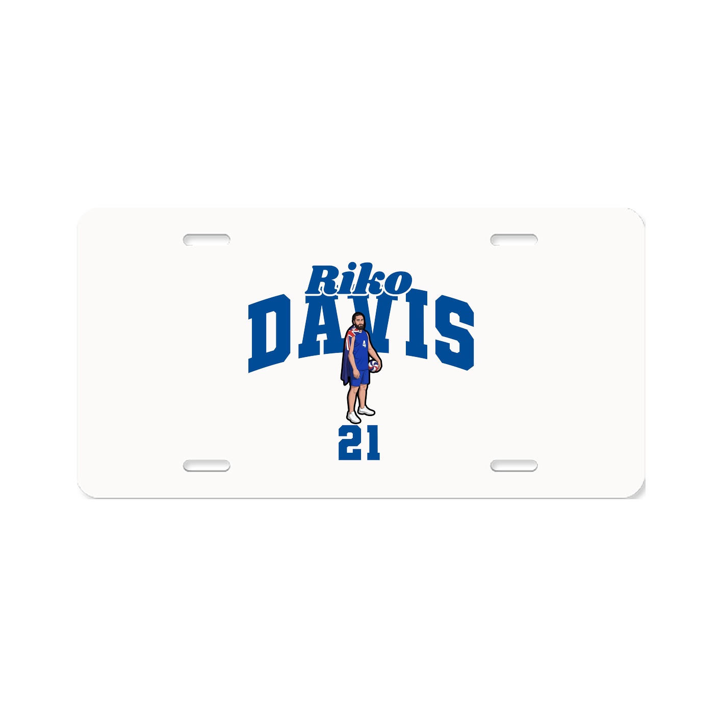 License Plate — Signature Arch in Classic