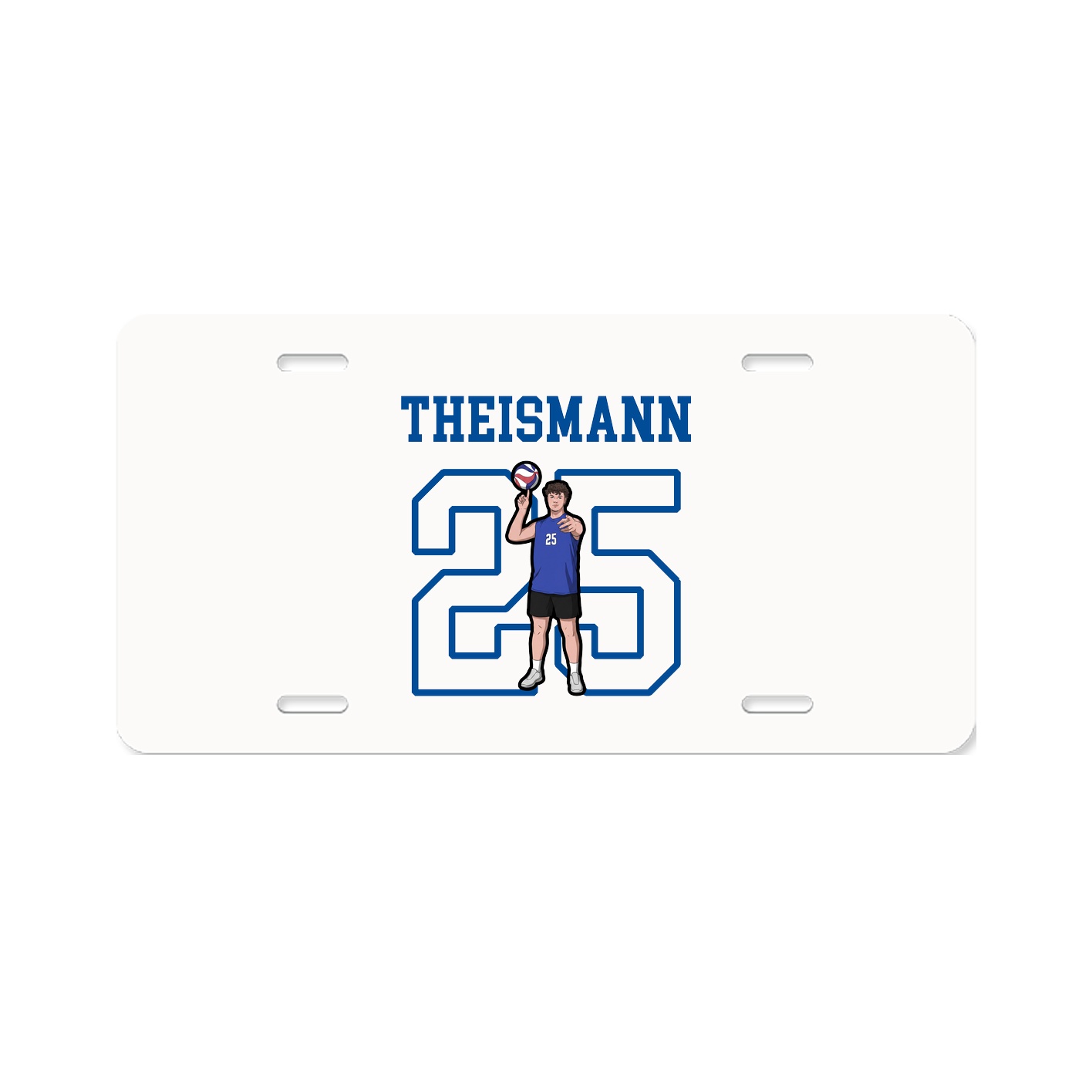 License Plate — Shirsey in Classic