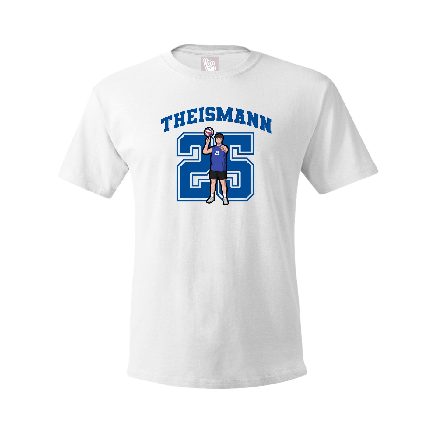 Tee — Number in White