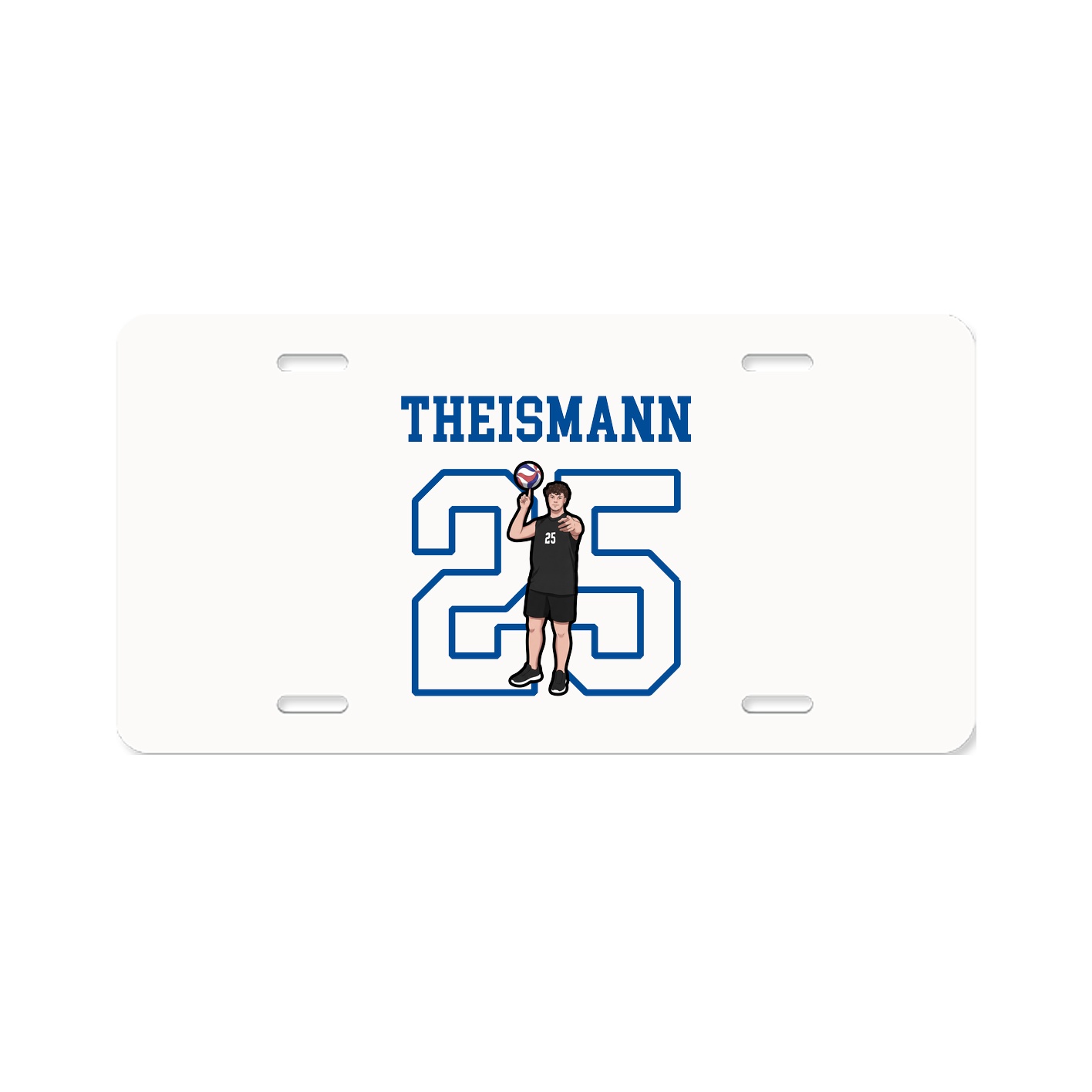 License Plate — Shirsey in Classic