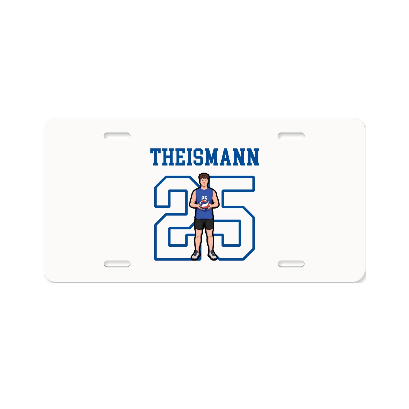 License Plate — Shirsey in Classic