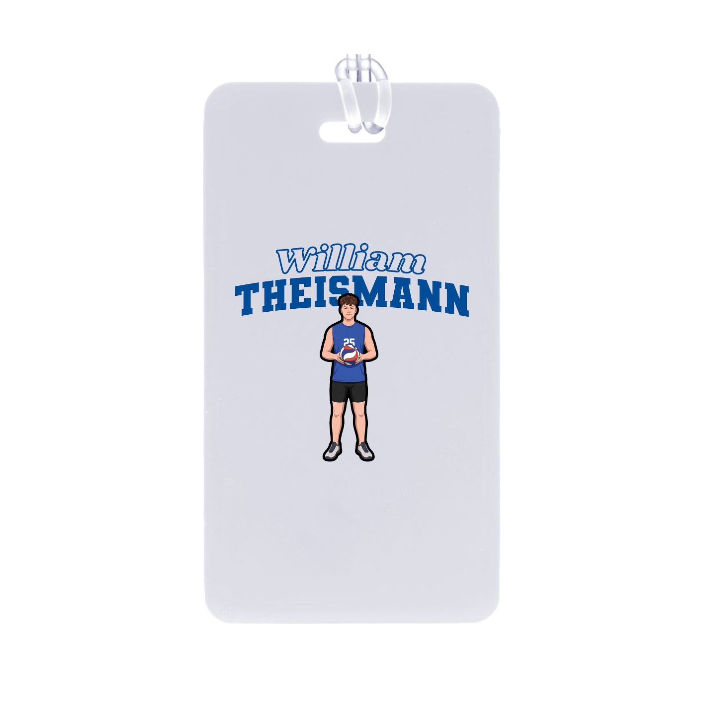 Bag Tag — Name Arch in Classic