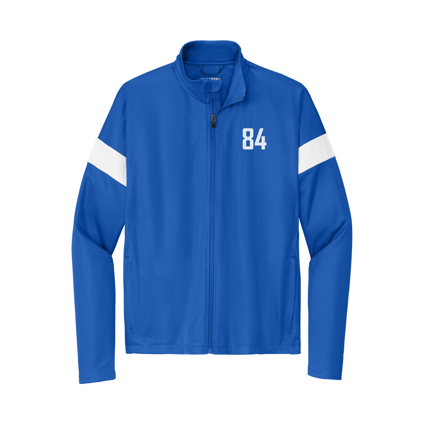 Team Travel Full-Zip Jacket — Front Shirsy in Royal/White