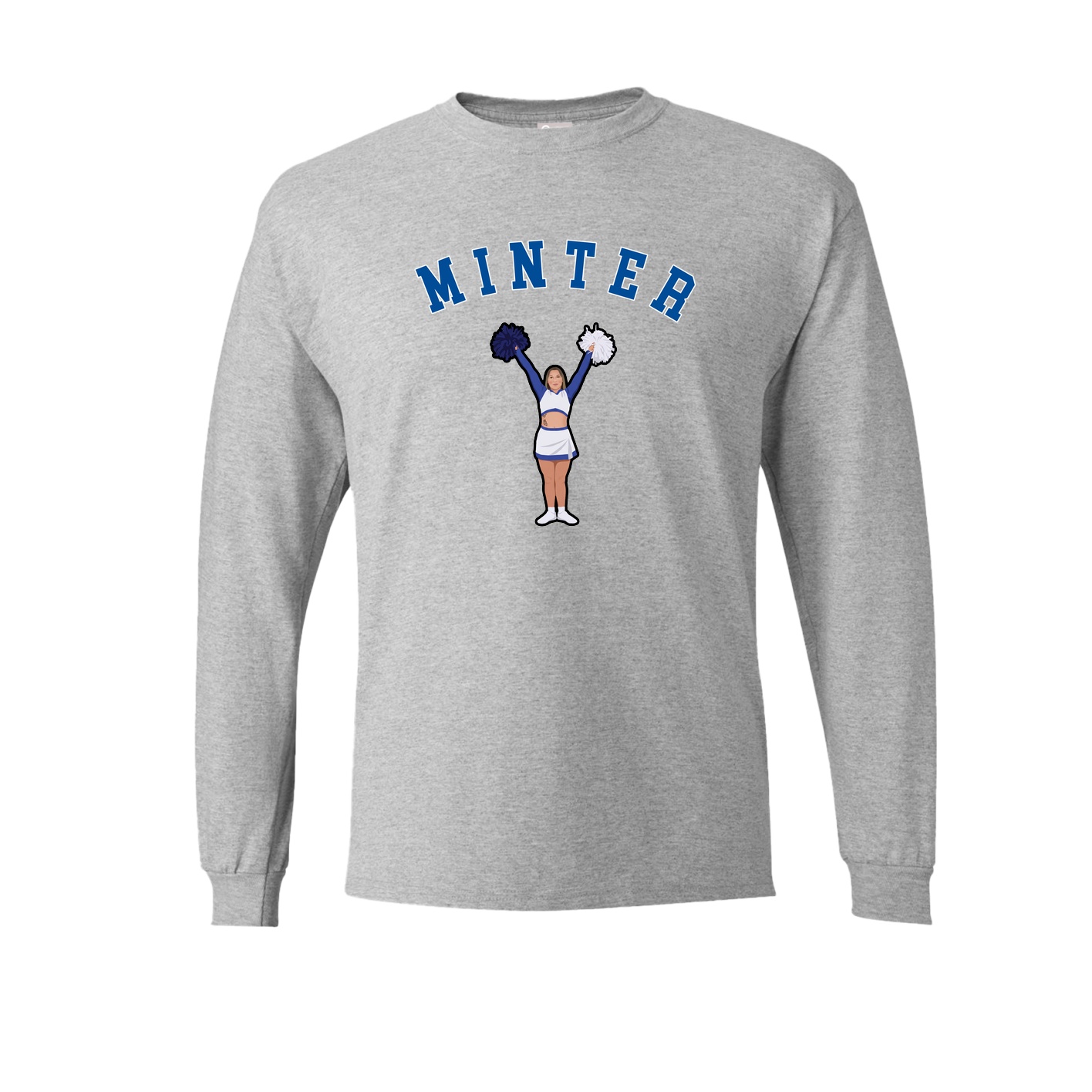 Long Sleeve Tee — Shirsey Arch in Grey