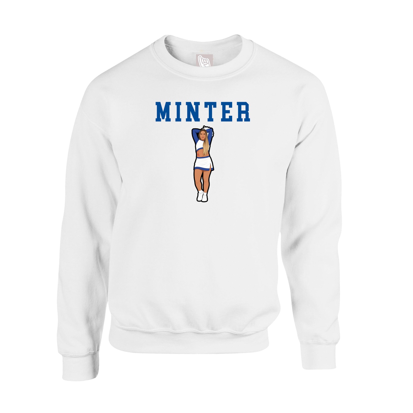 Fleece Crew — Shirsey in White
