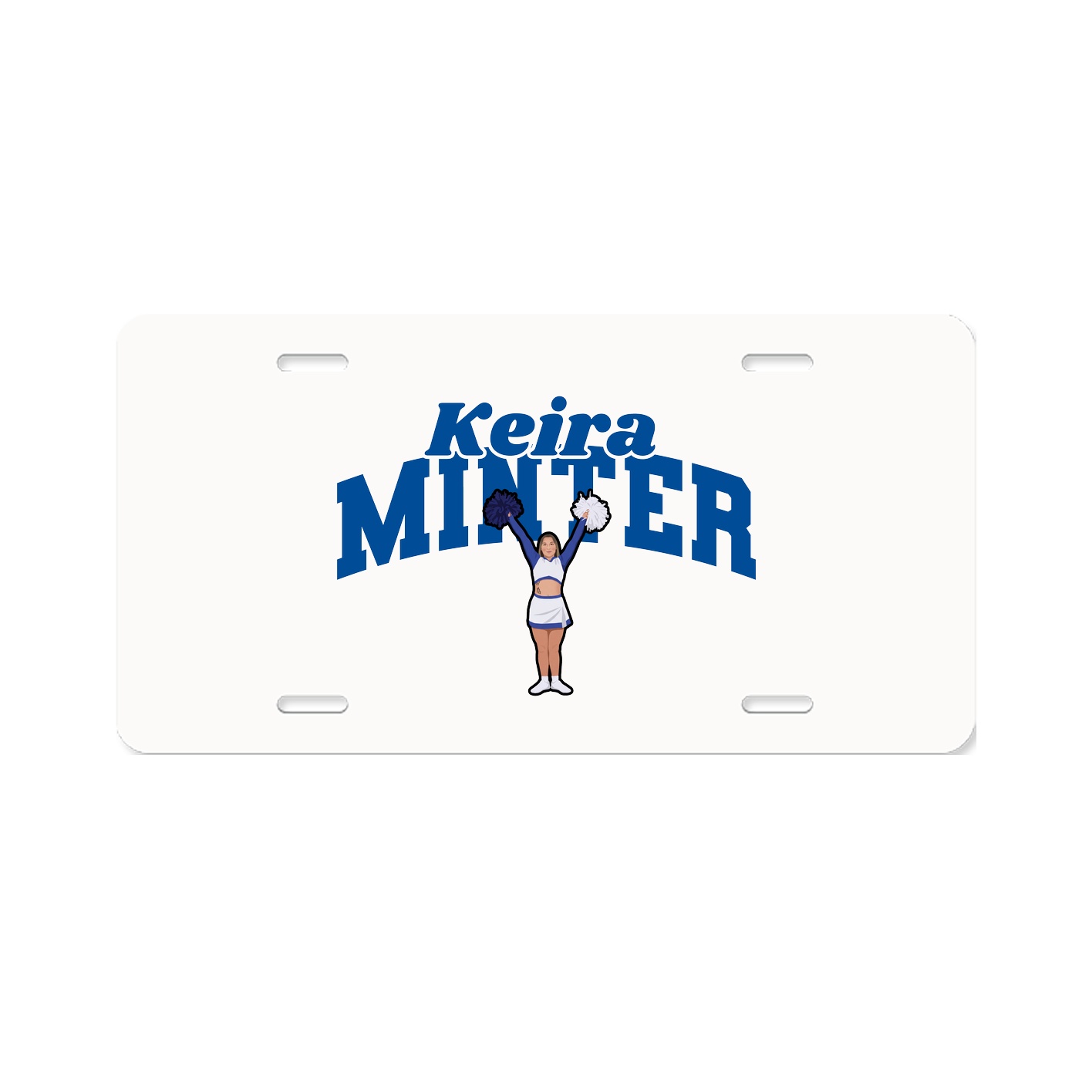 License Plate — Signature Arch in Classic