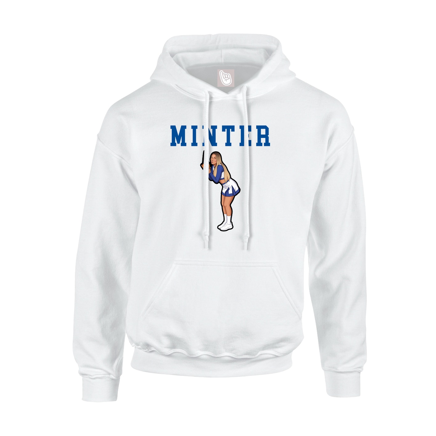 Youth Hoodie — Shirsey in White