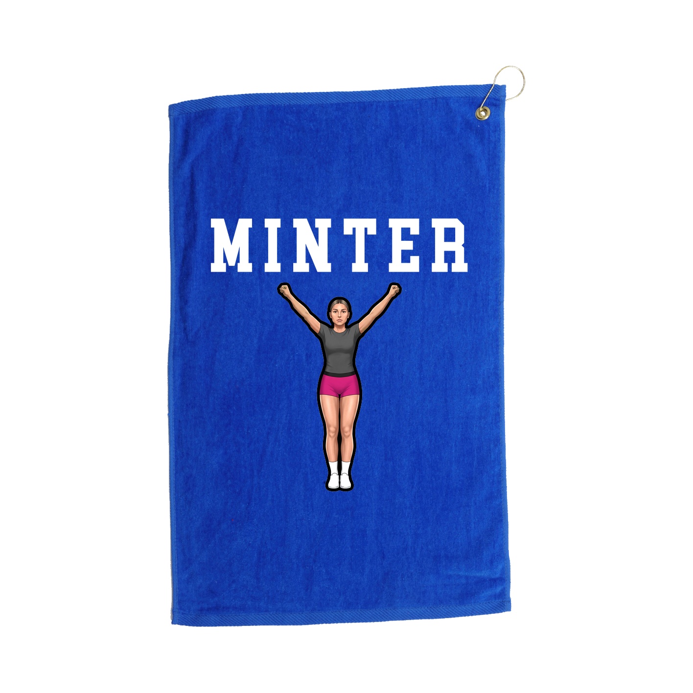 Golf Towel — Shirsey in Royal