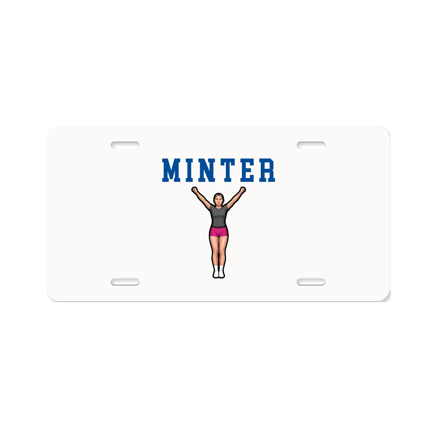 License Plate — Shirsey in Classic