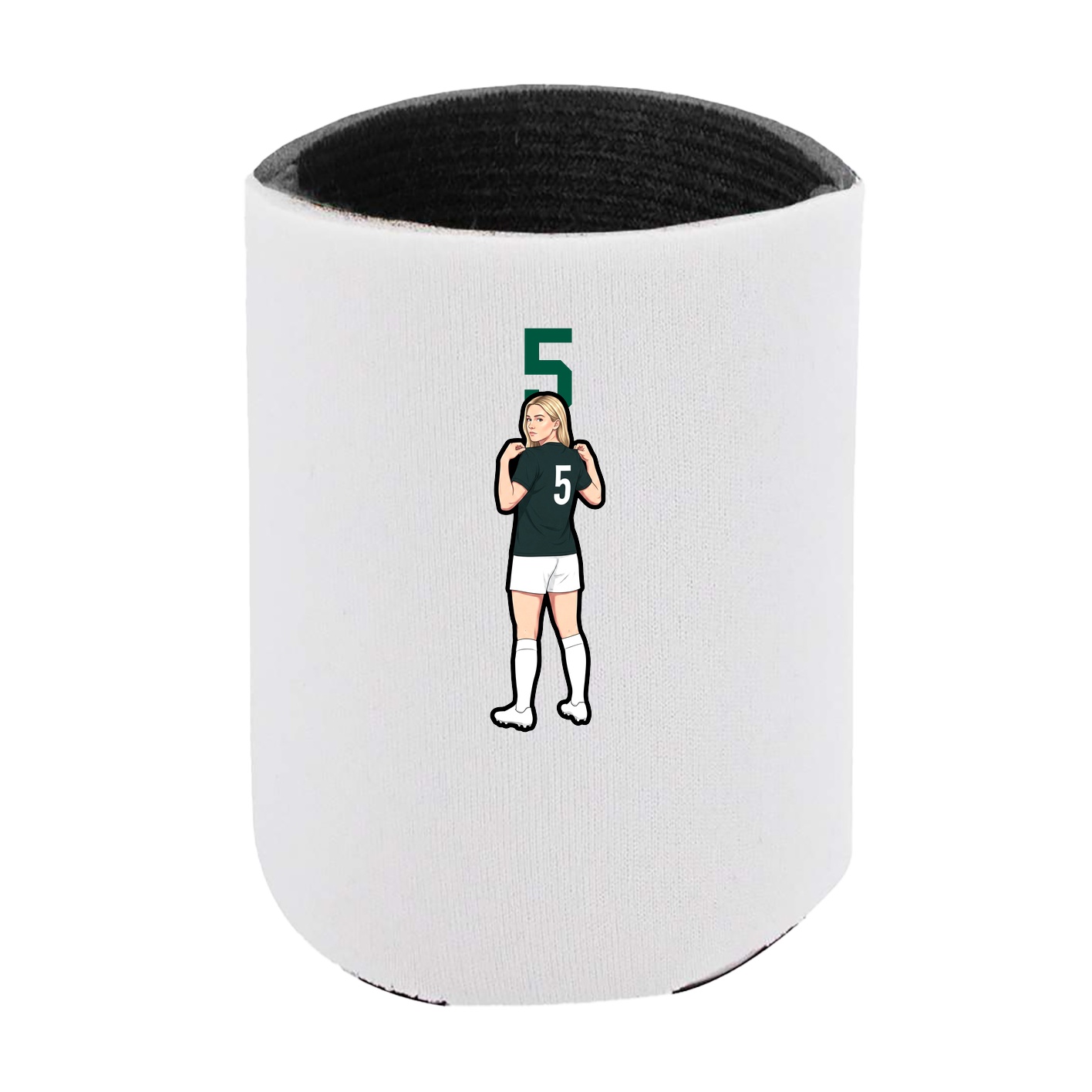 Can Holder — Number Top in White