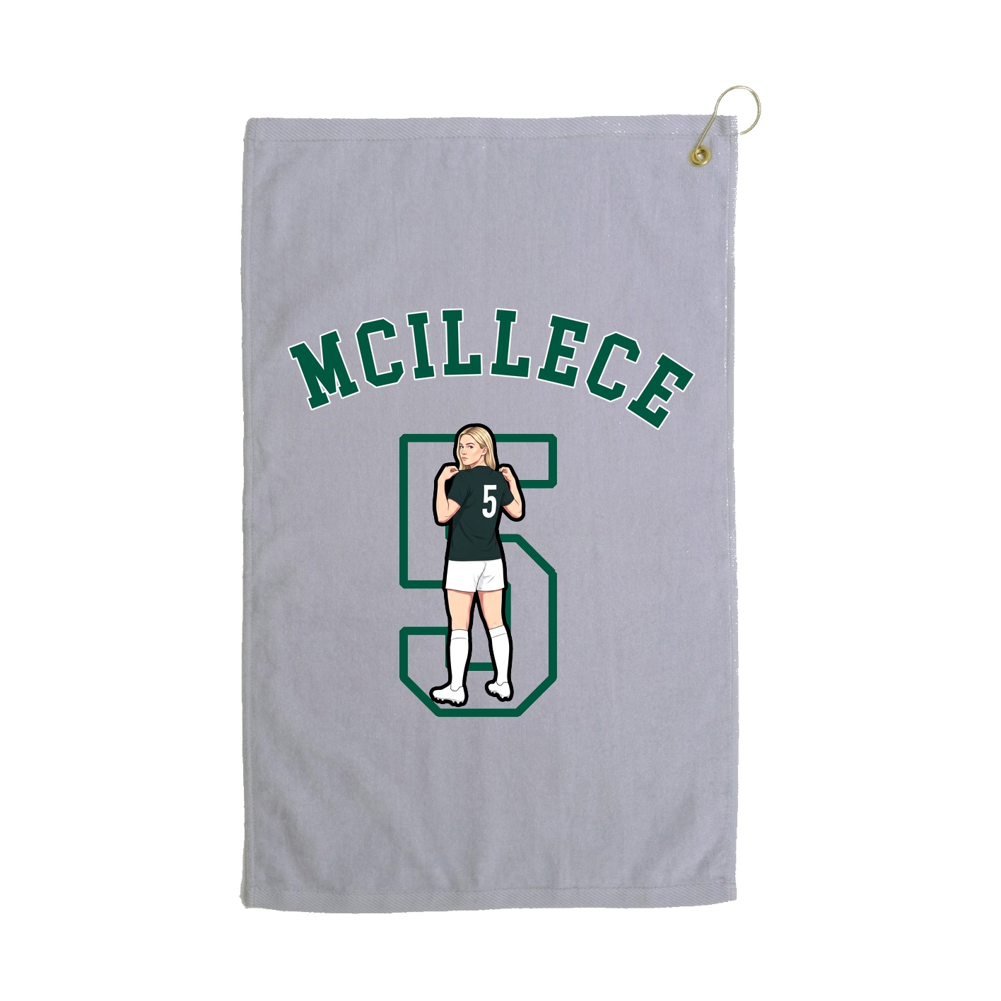Golf Towel — Shirsey Arch in Grey