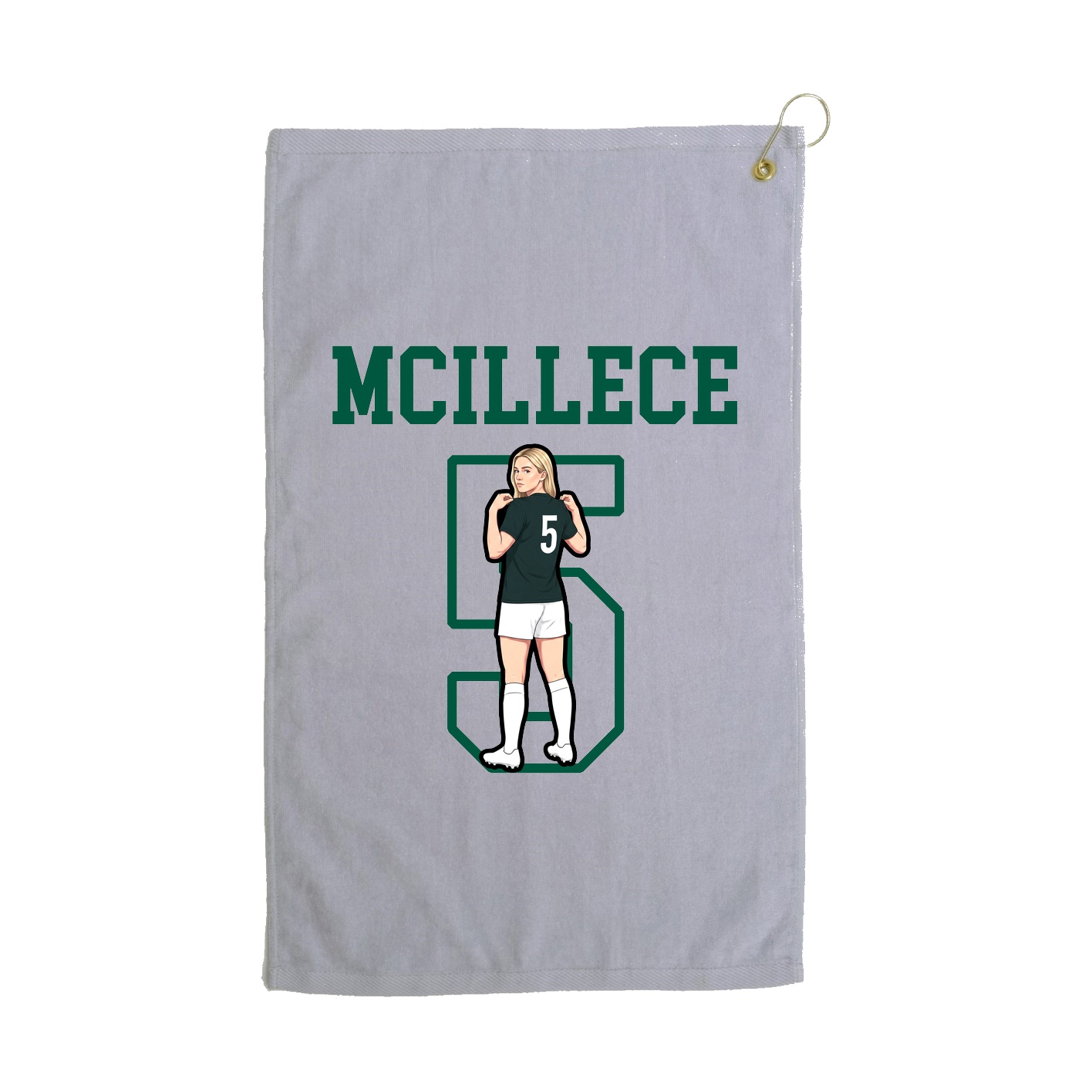 Golf Towel — Shirsey in Grey
