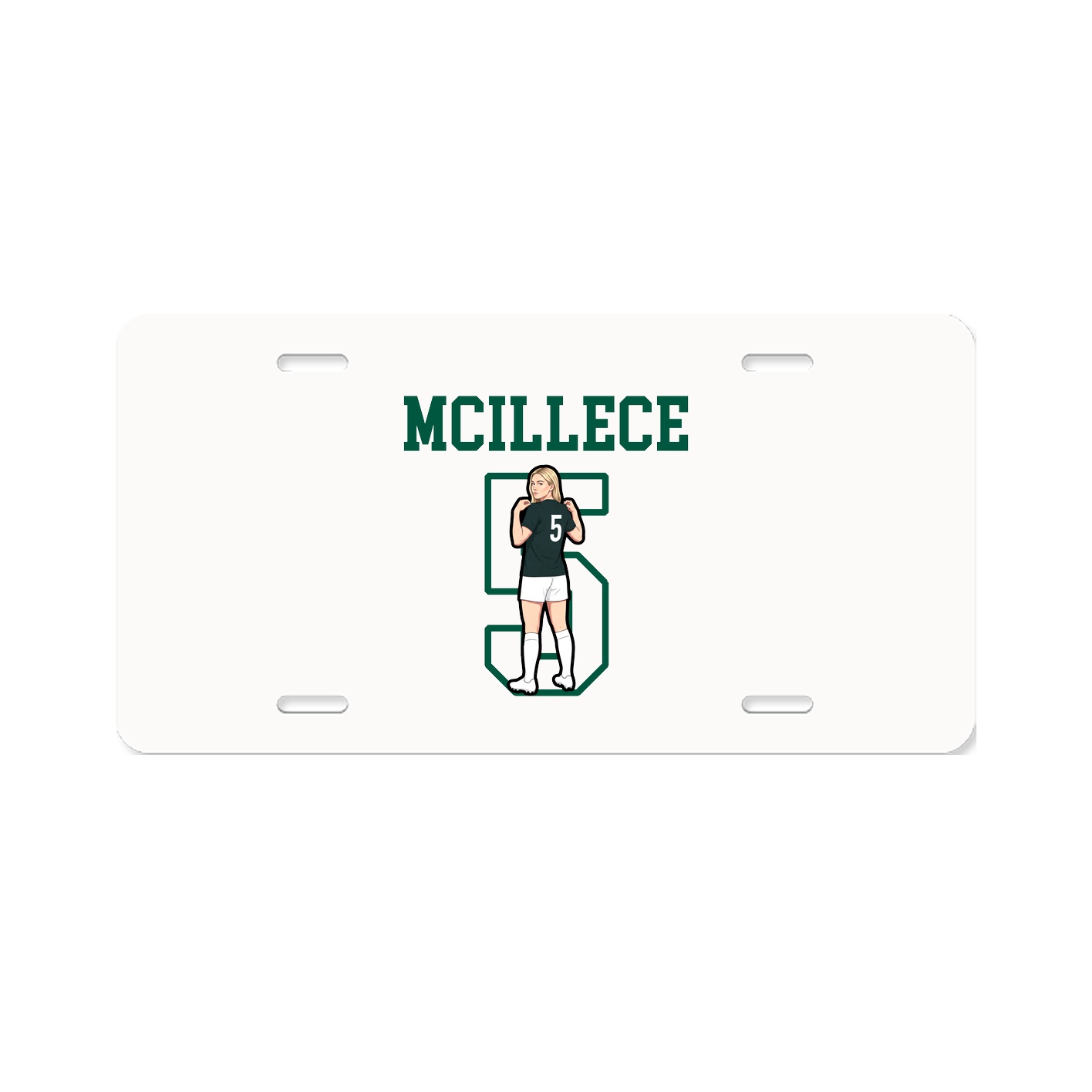 License Plate — Shirsey in Classic