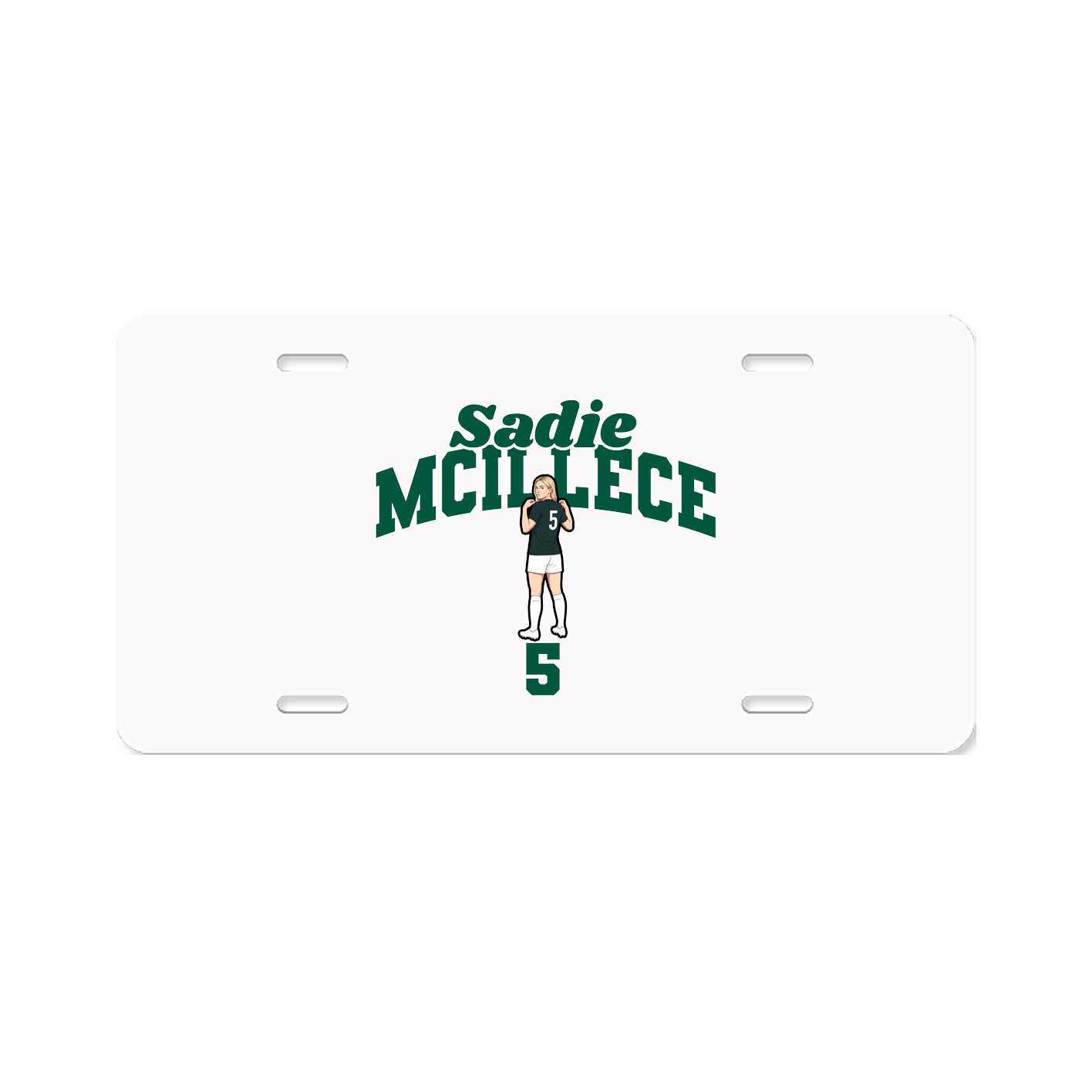License Plate — Signature Arch in Classic