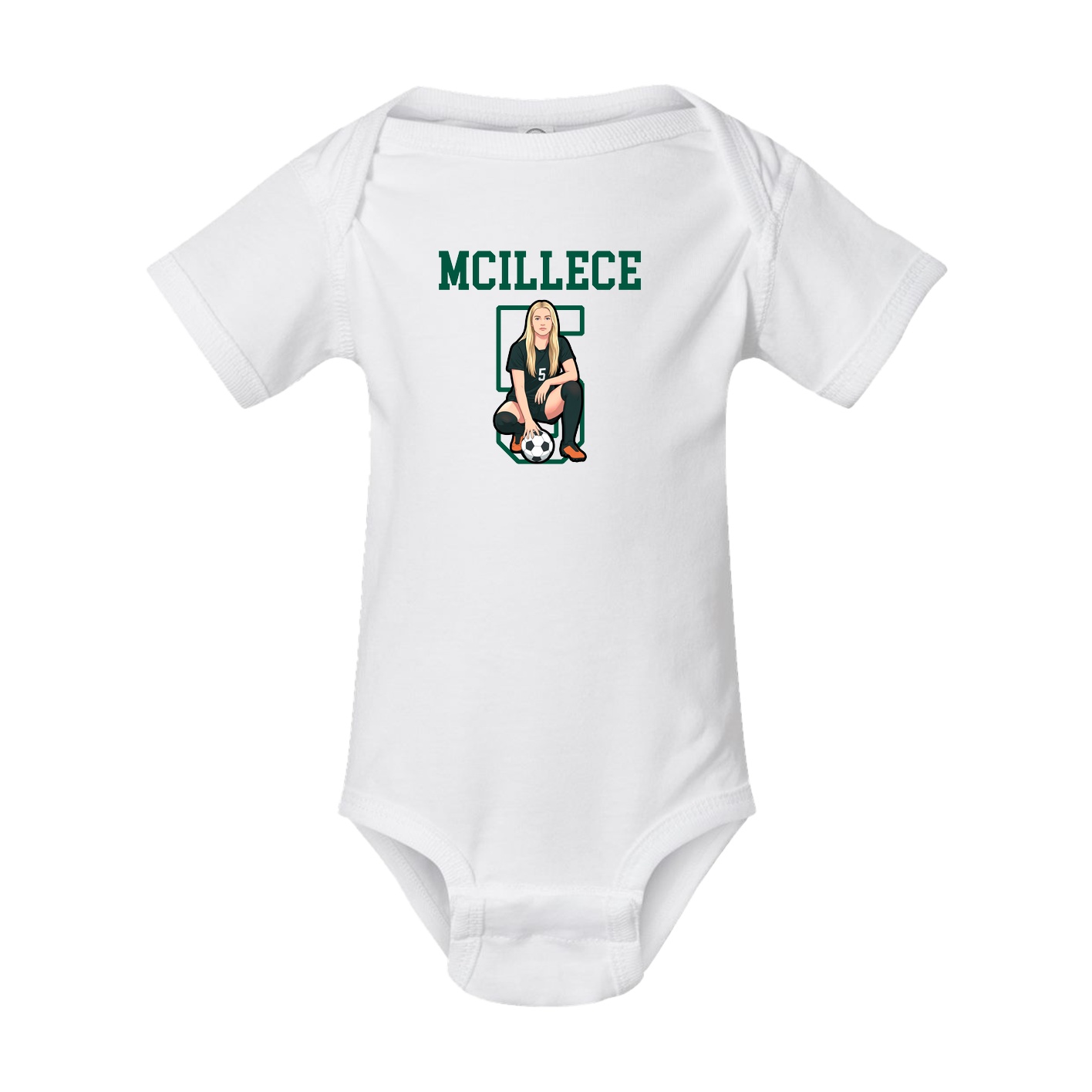 Baby Onesie — Shirsey in White