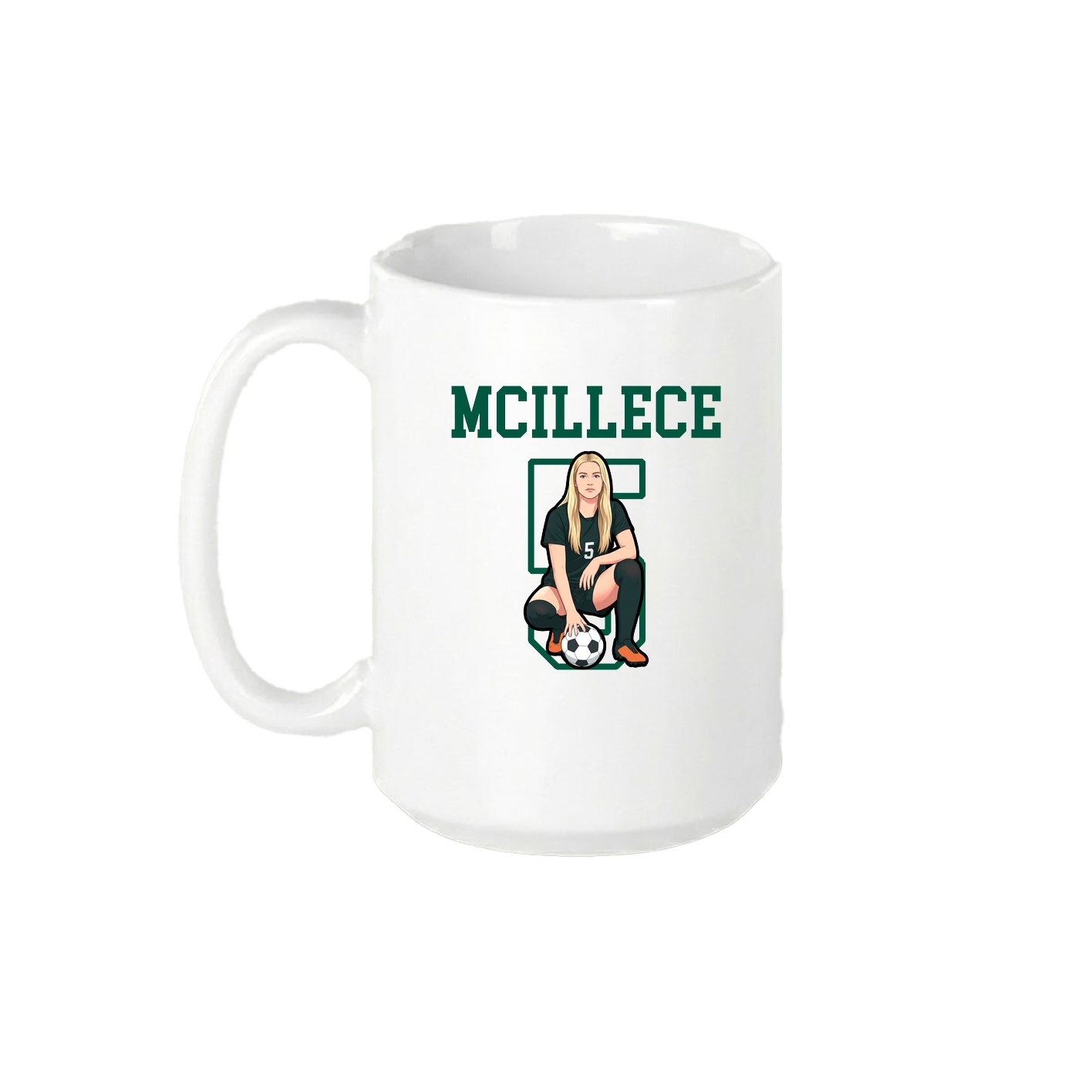 15oz Coffee Mug — Shirsey in White