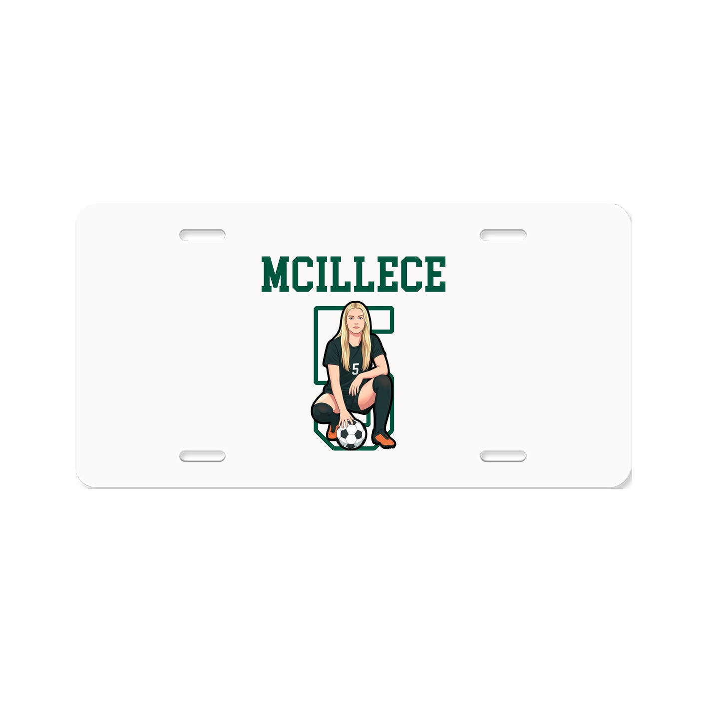 License Plate — Shirsey in Classic