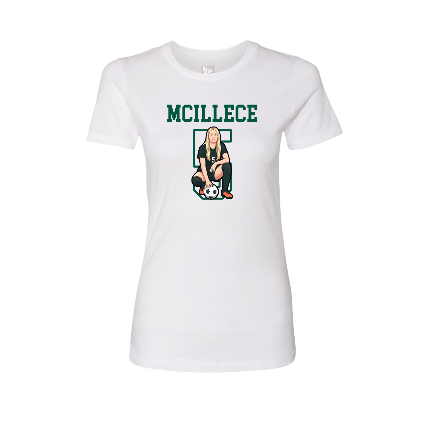 Fitted Women's Tee — Shirsey in White